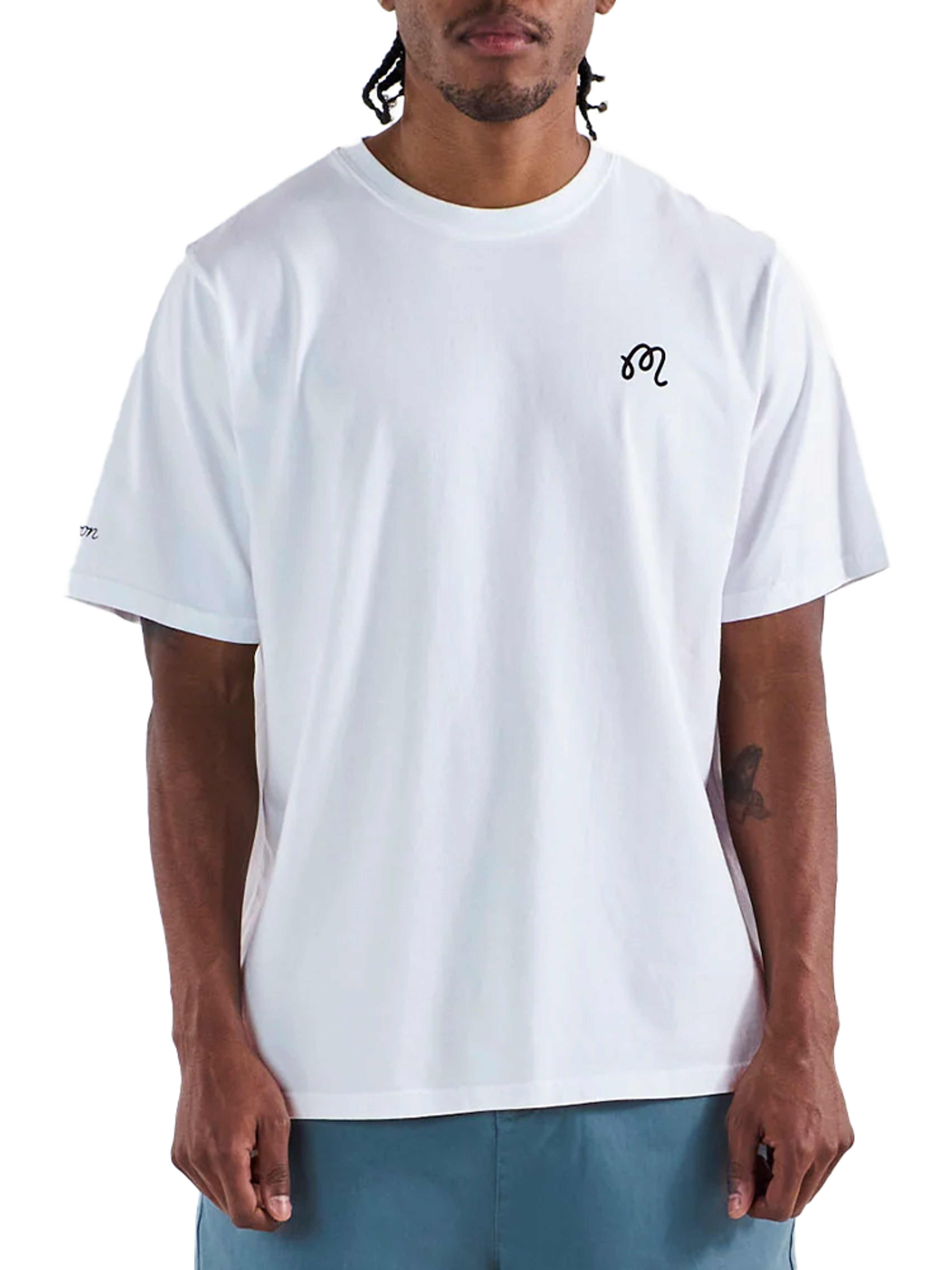 Malbon Bermuda Tee - White