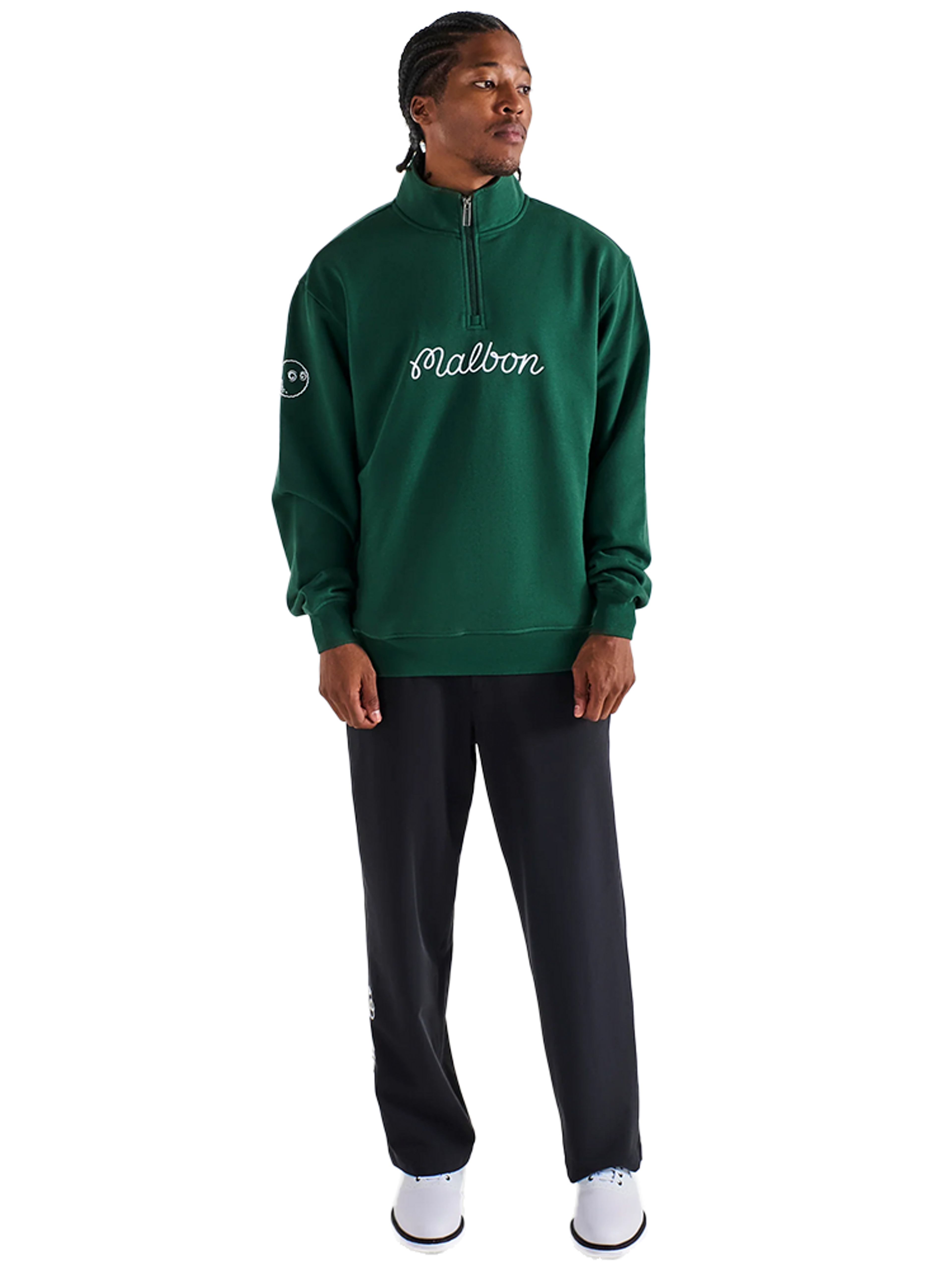 Malbon Collegiate Sweatshirt - Forest