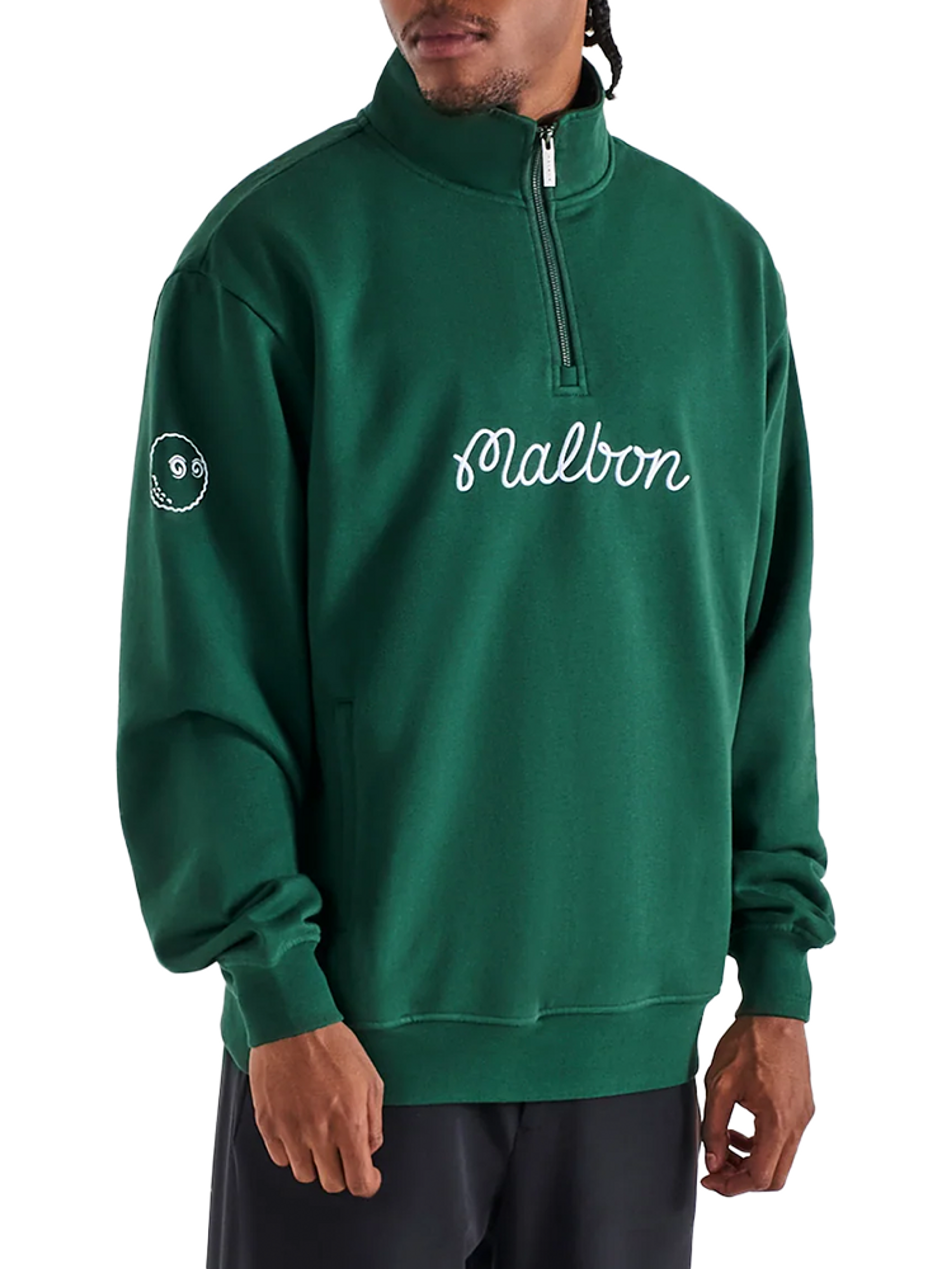 Malbon Collegiate Sweatshirt - Forest