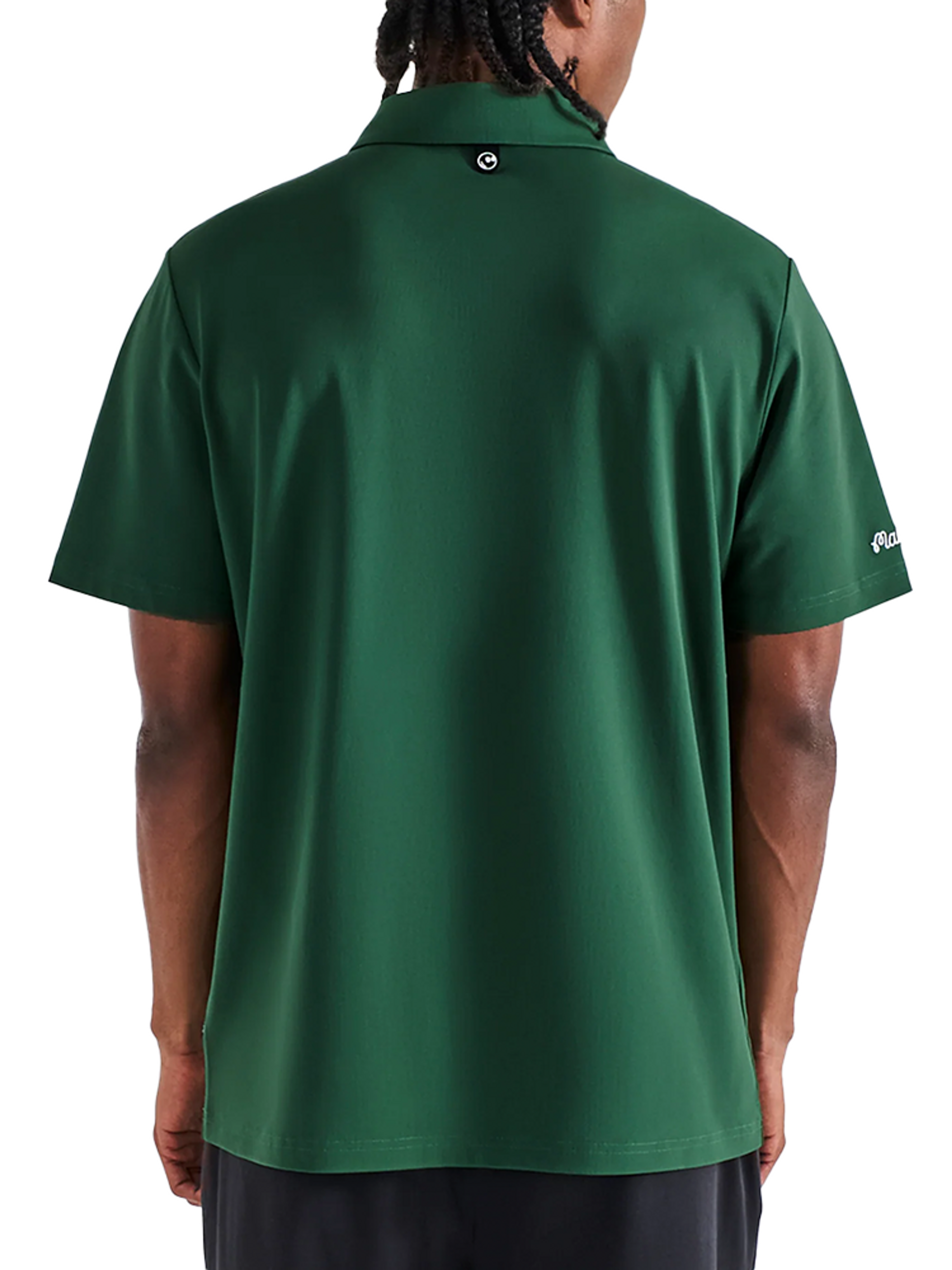 Malbon Fairway Baldwin Polo - Forest