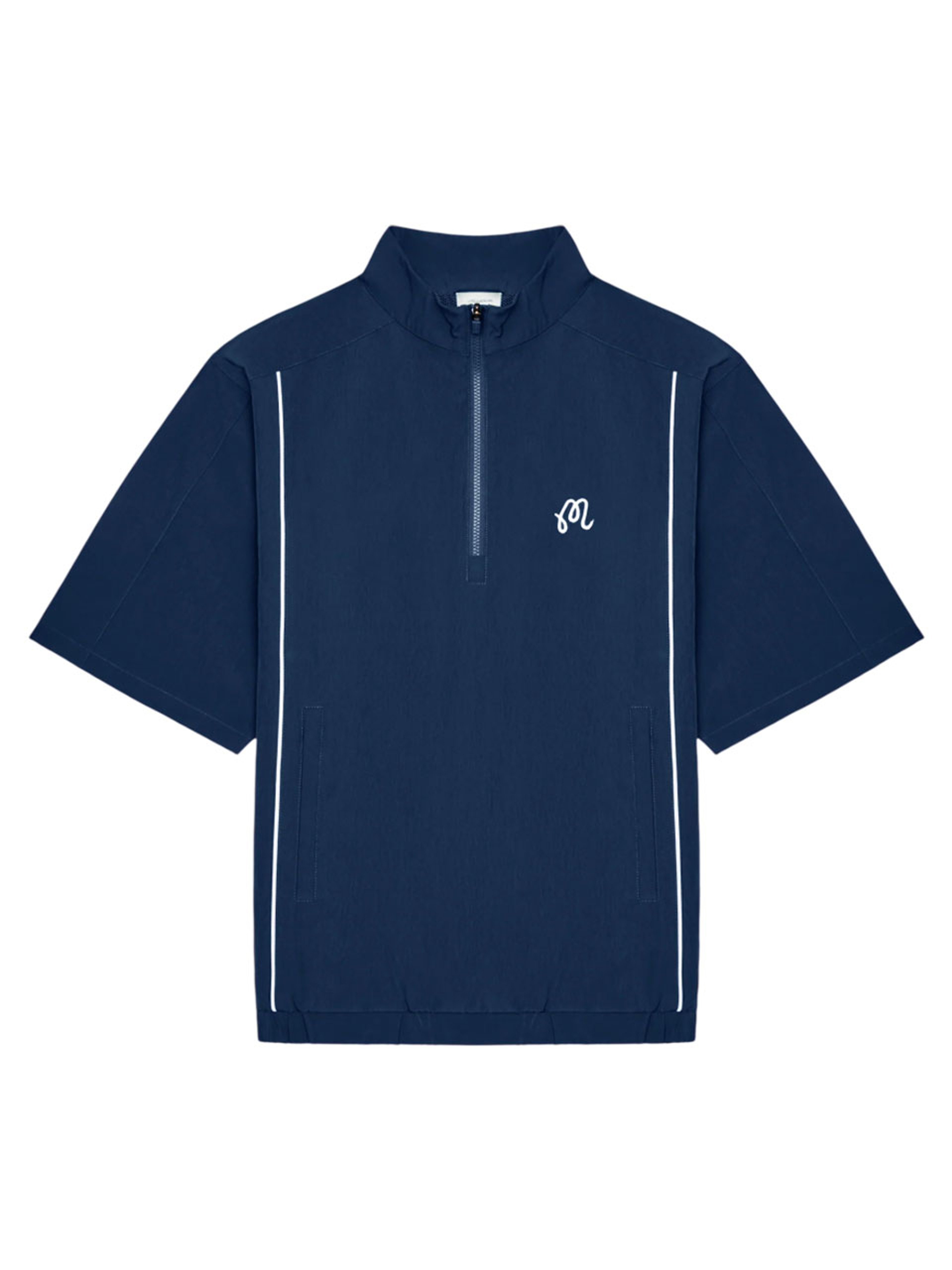 Malbon Links Windshirt - Navy