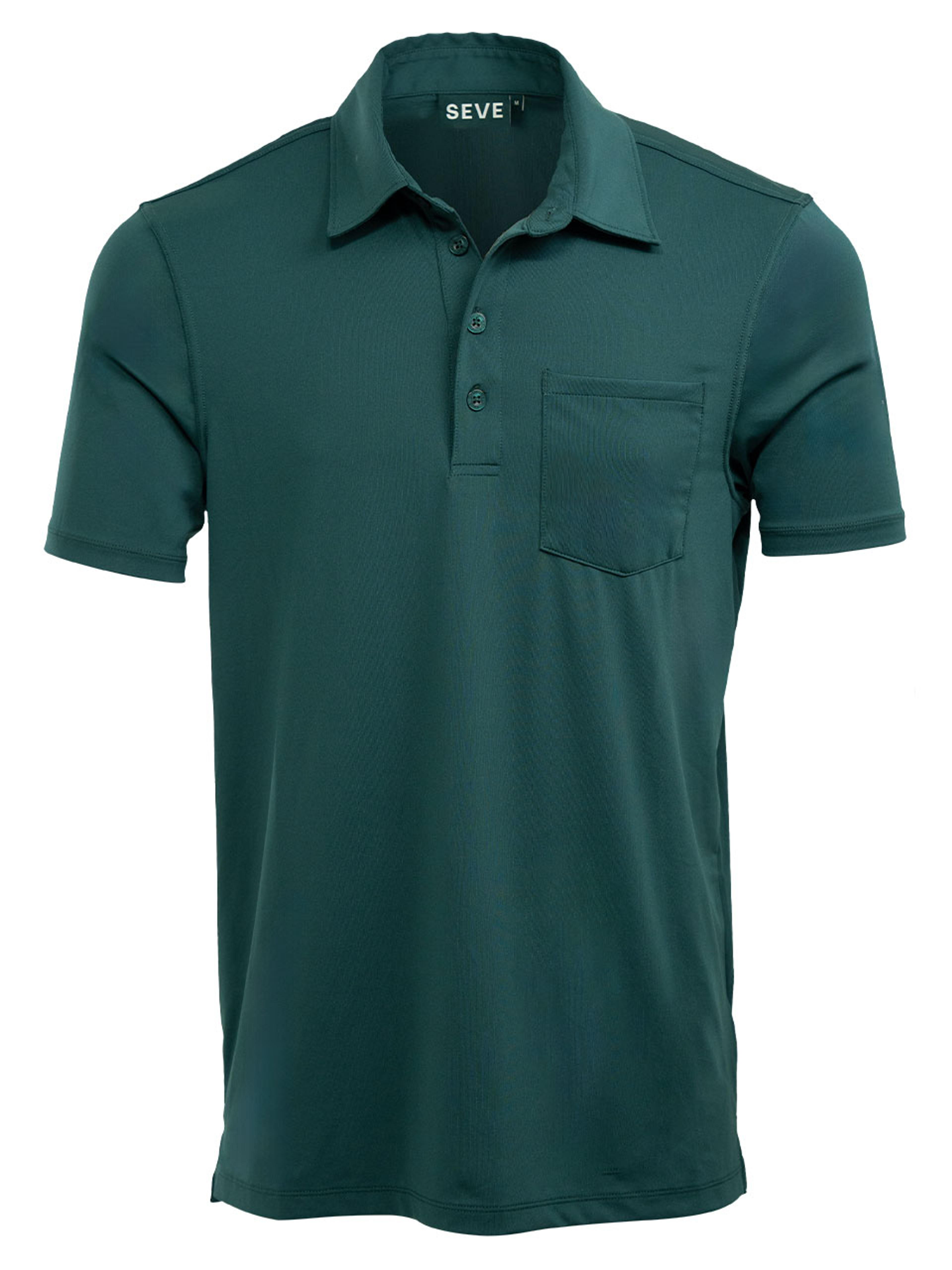 SEVE Dublin Pocket Polo - Deep Green