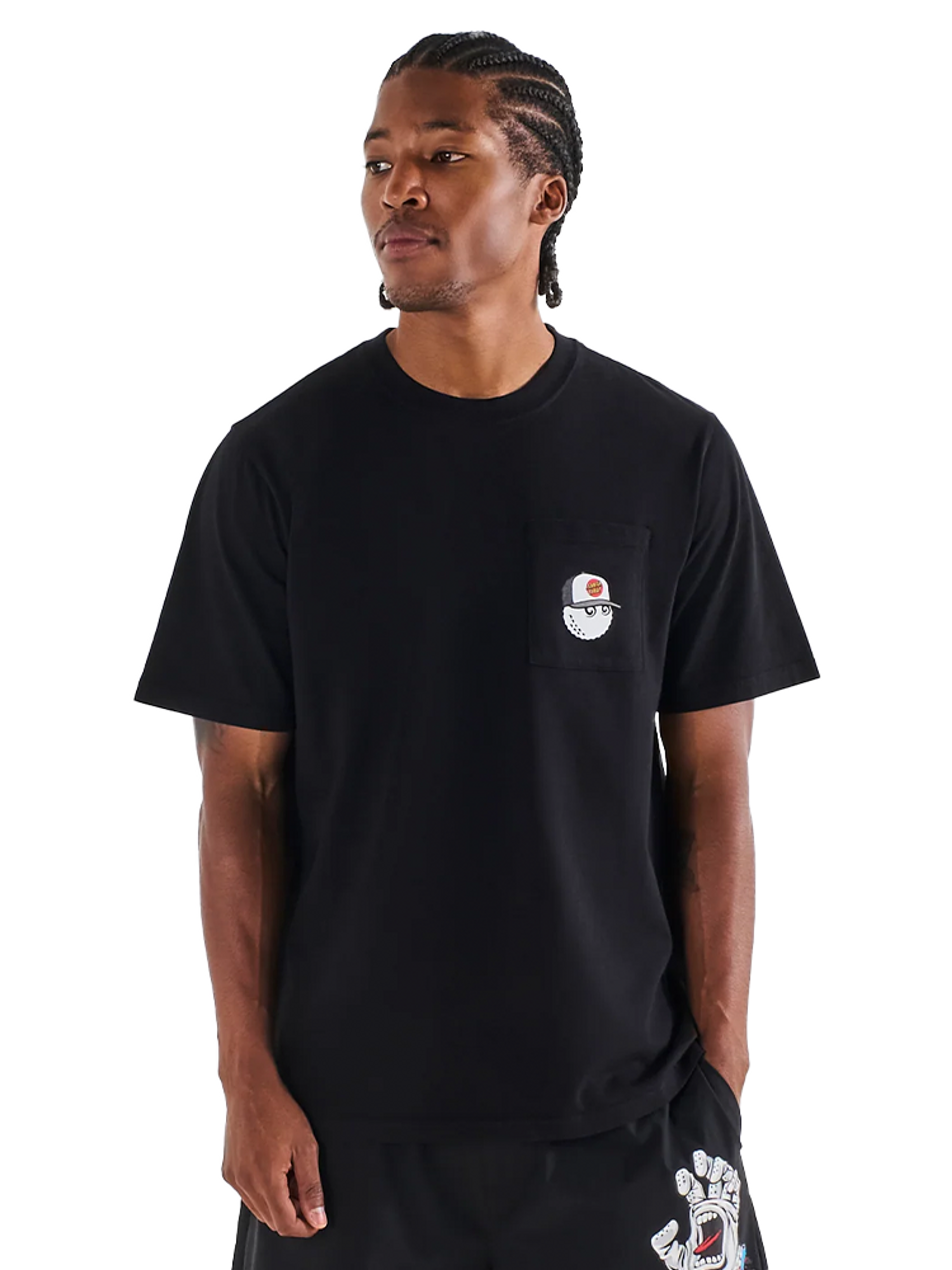 Malbon x Santa Cruz Bermuda Bunker Tee - Black