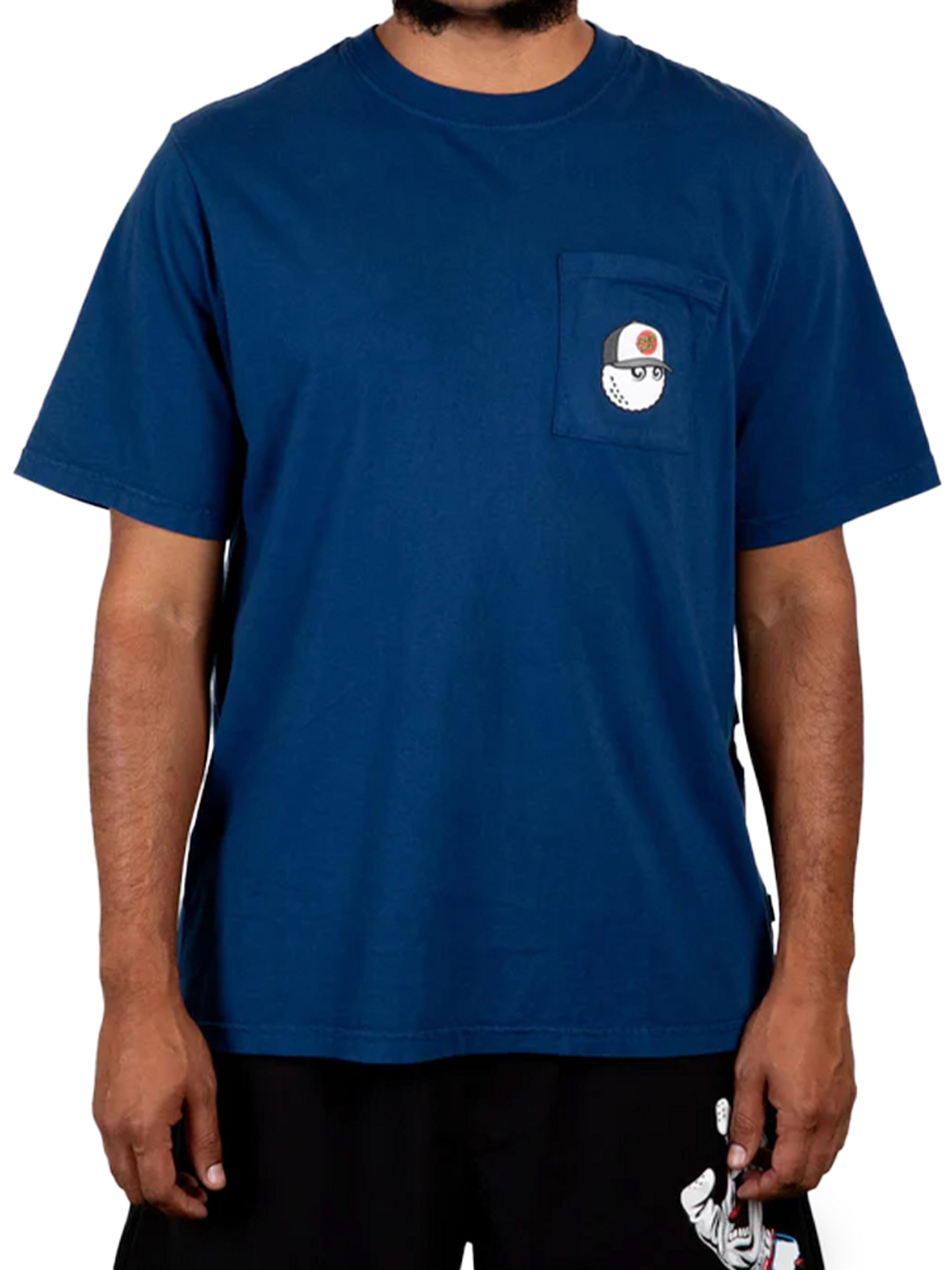 Malbon x Santa Cruz Bermuda Bunker Tee - Navy