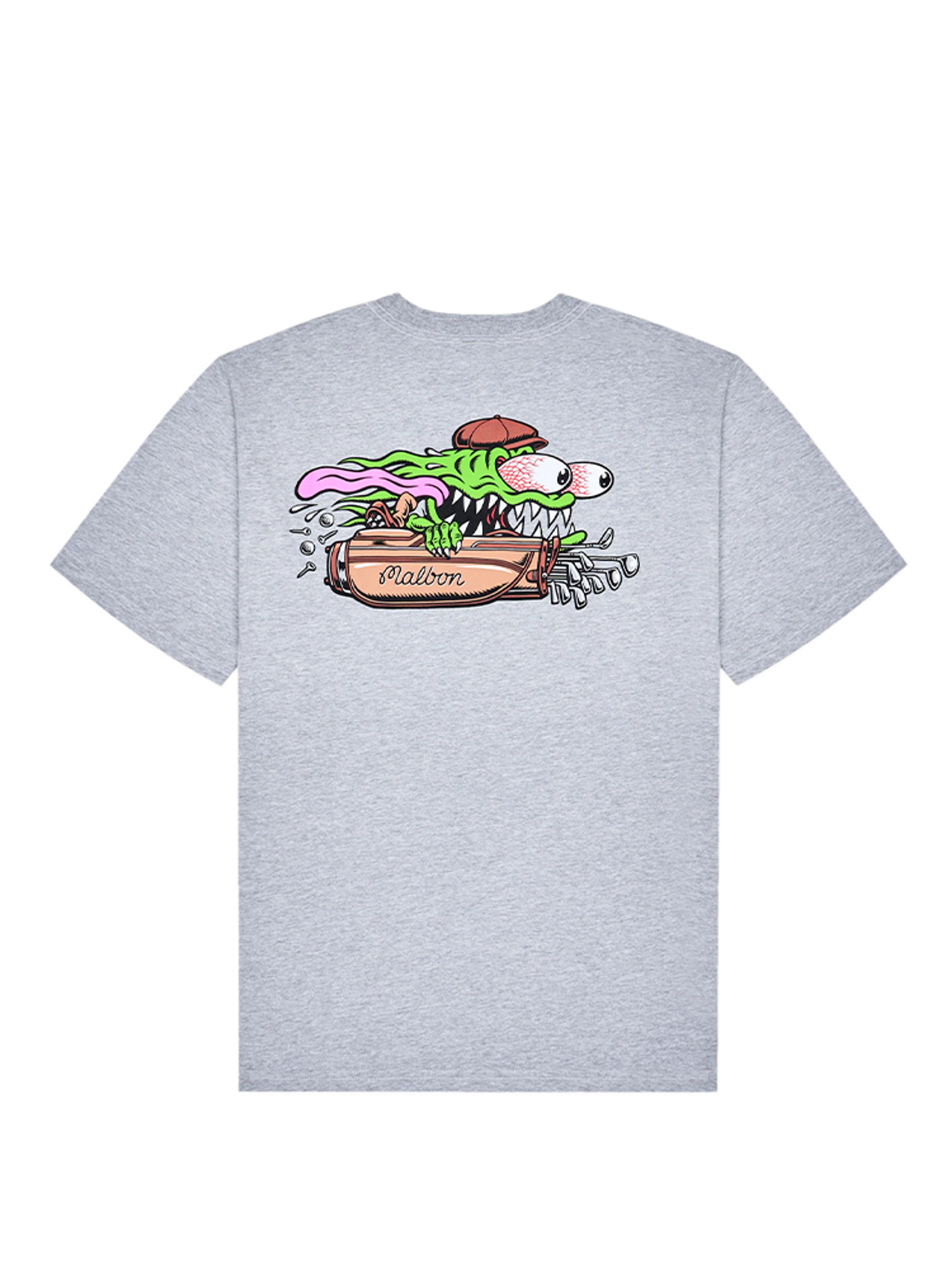 Malbon x Santa Cruz Bermuda Slasher Tee - Heather Grey