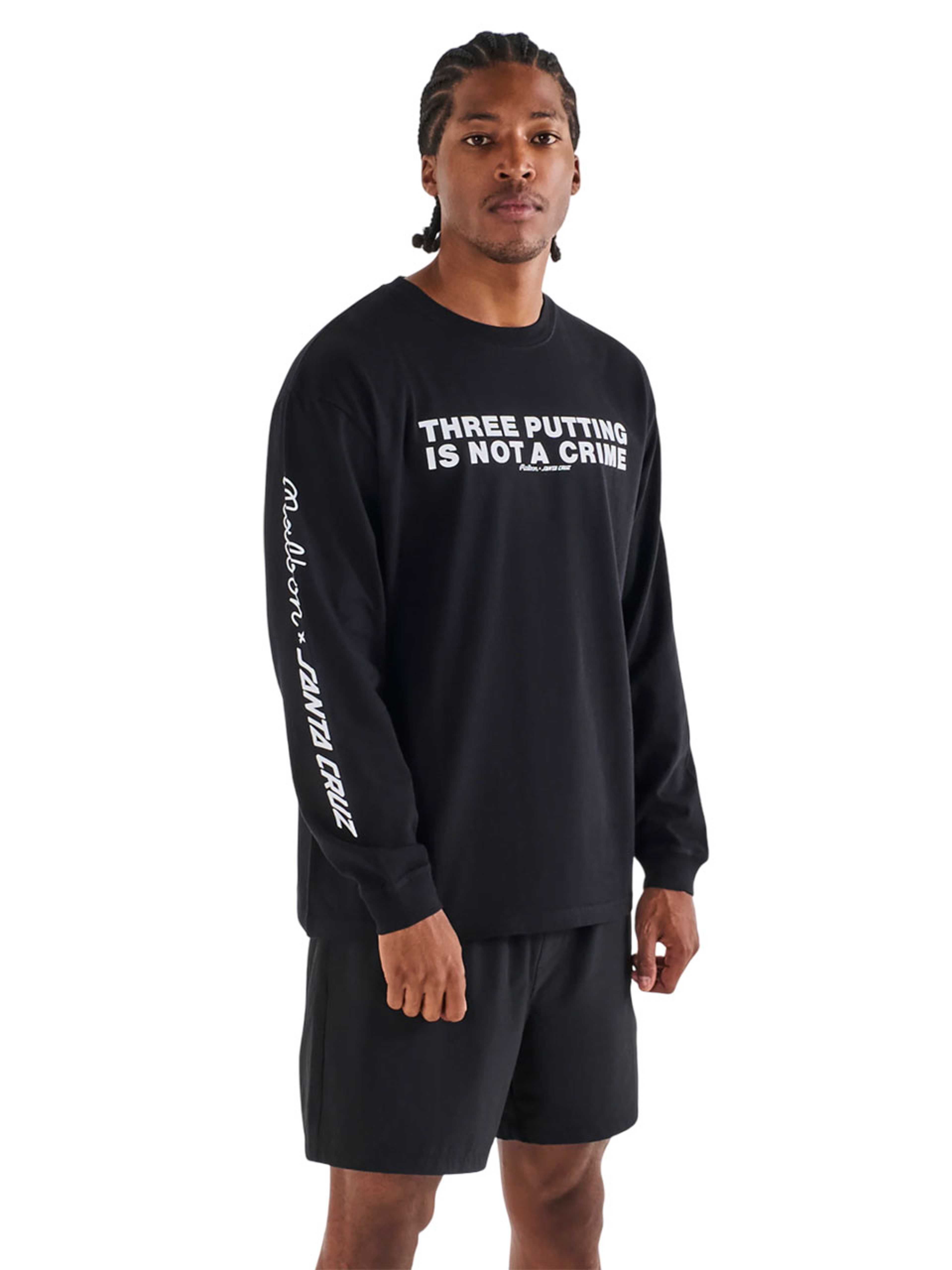 Malbon x Santa Cruz Gorse Tee - Black