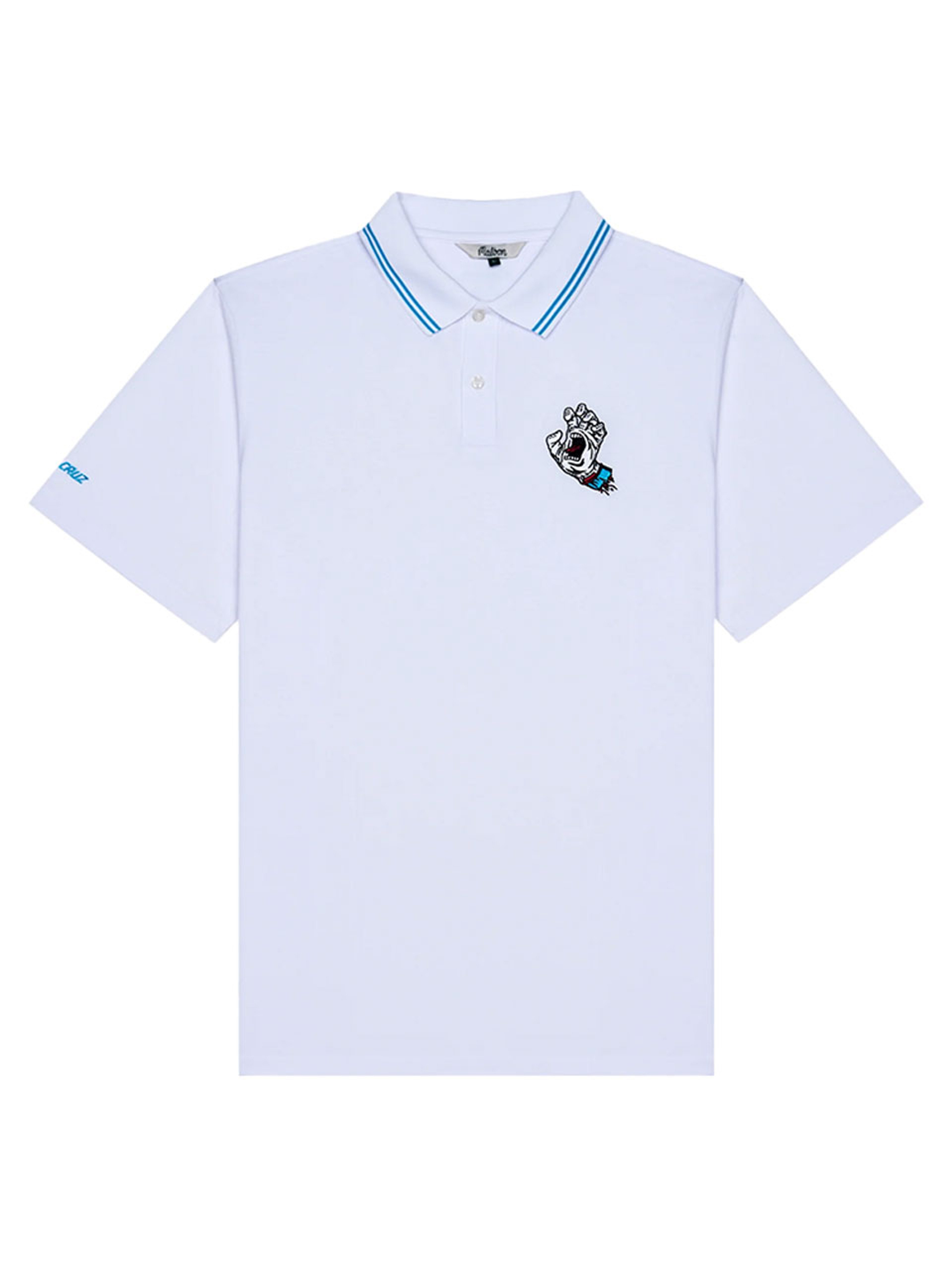 Malbon x Santa Cruz Fairways Polo - White