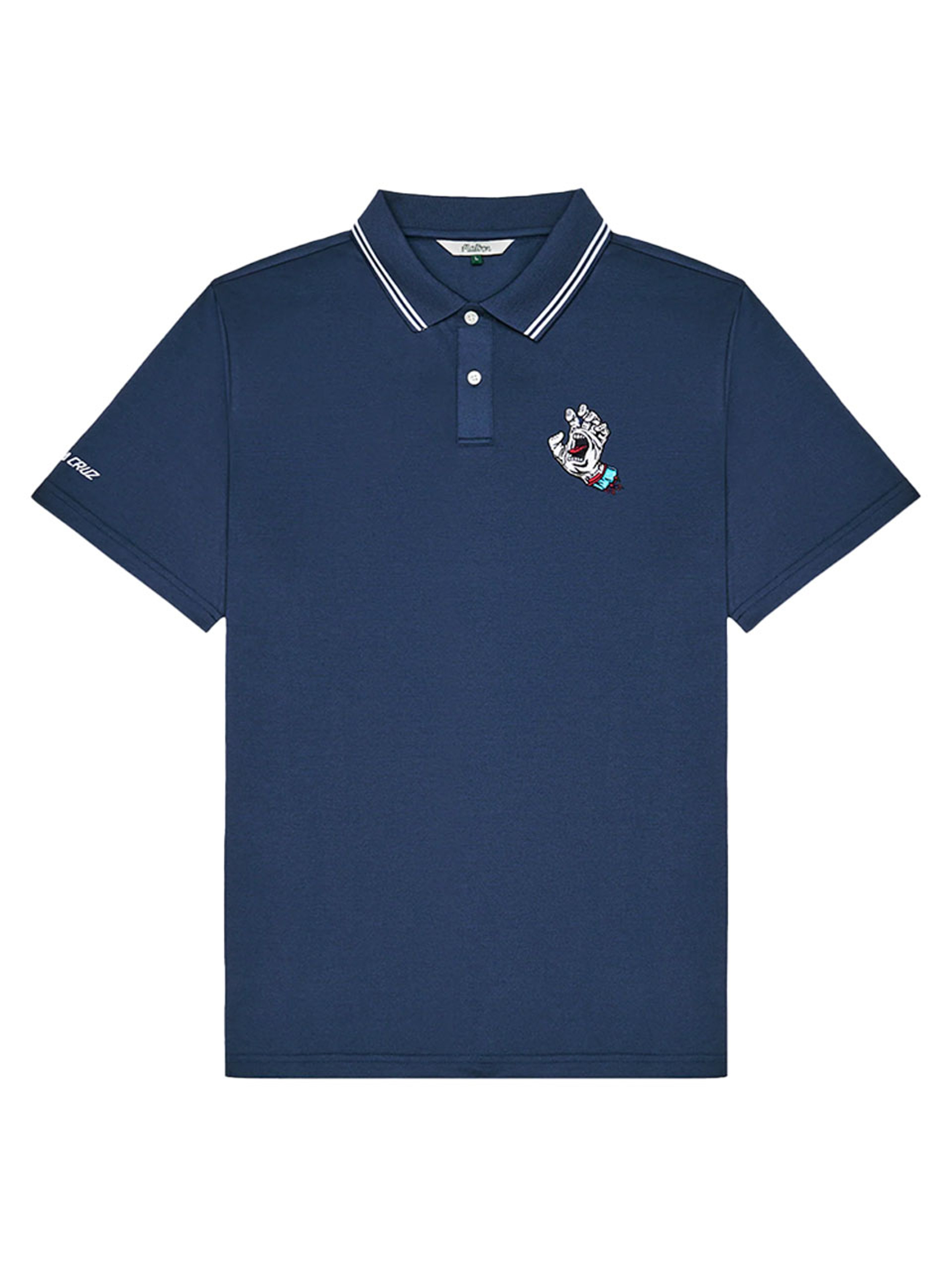 Malbon x Santa Cruz Fairways Polo - Navy