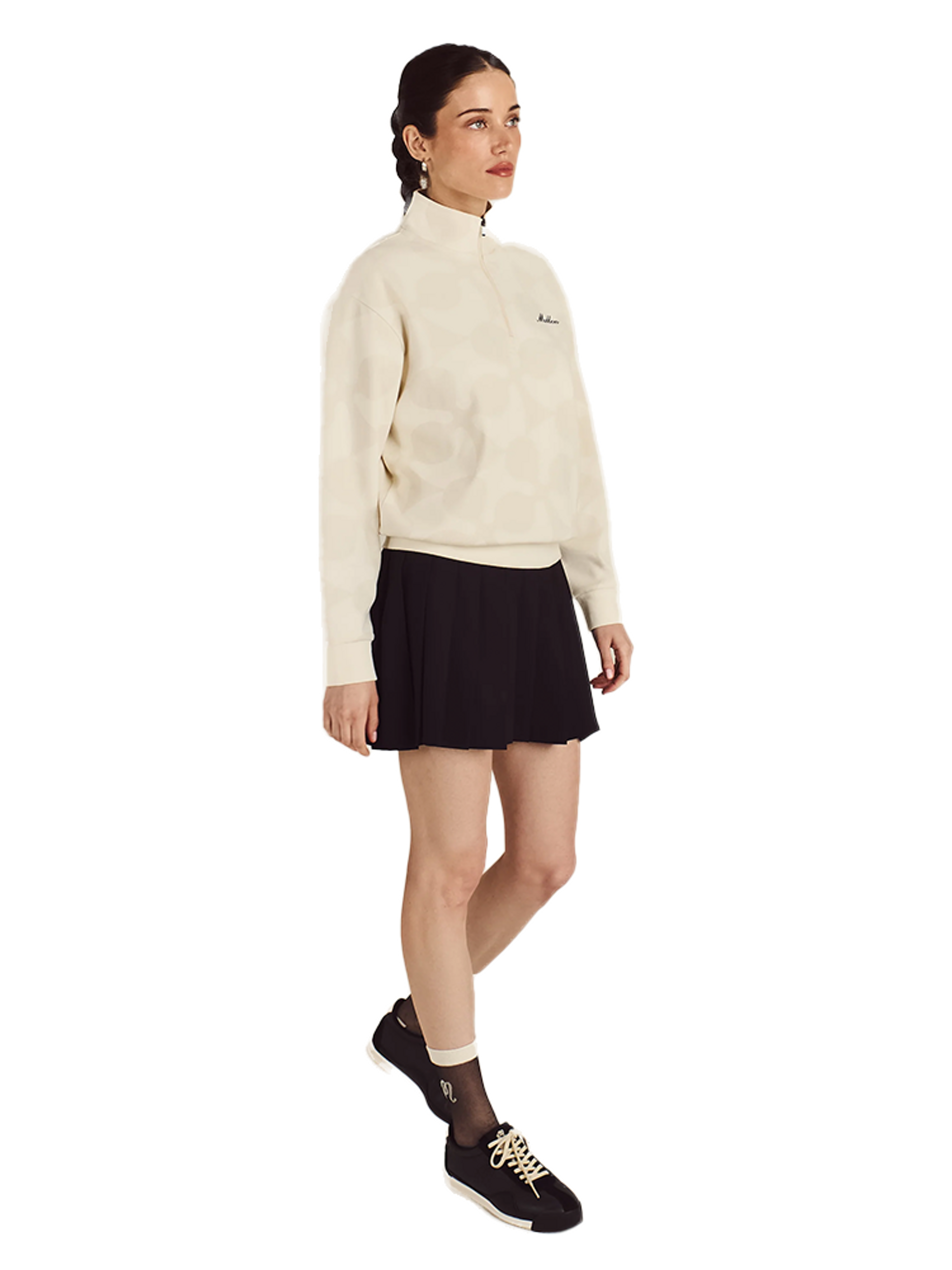 Malbon Womens Delilah Sweatshirt - Canvas