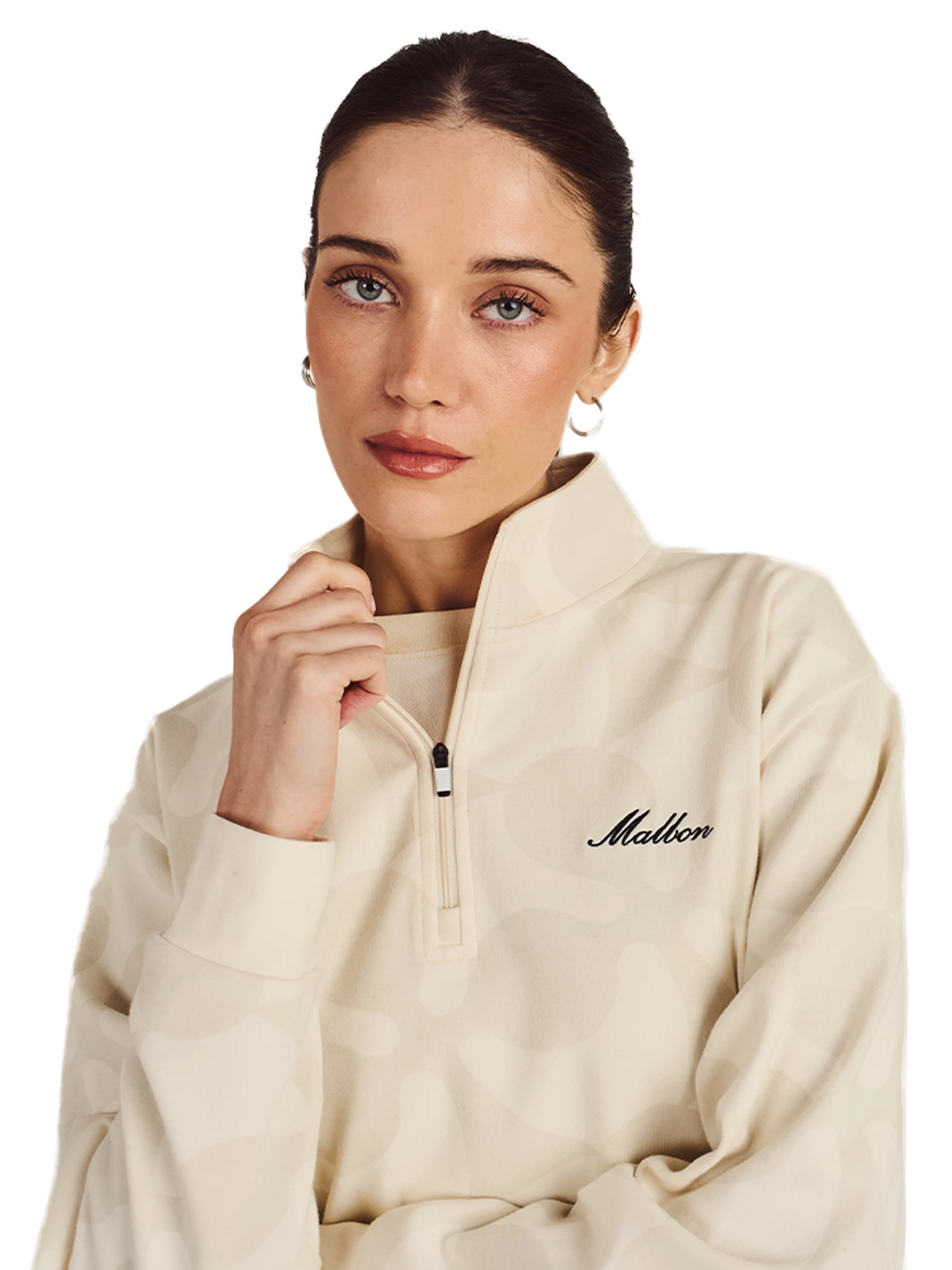 Malbon Womens Delilah Sweatshirt - Canvas