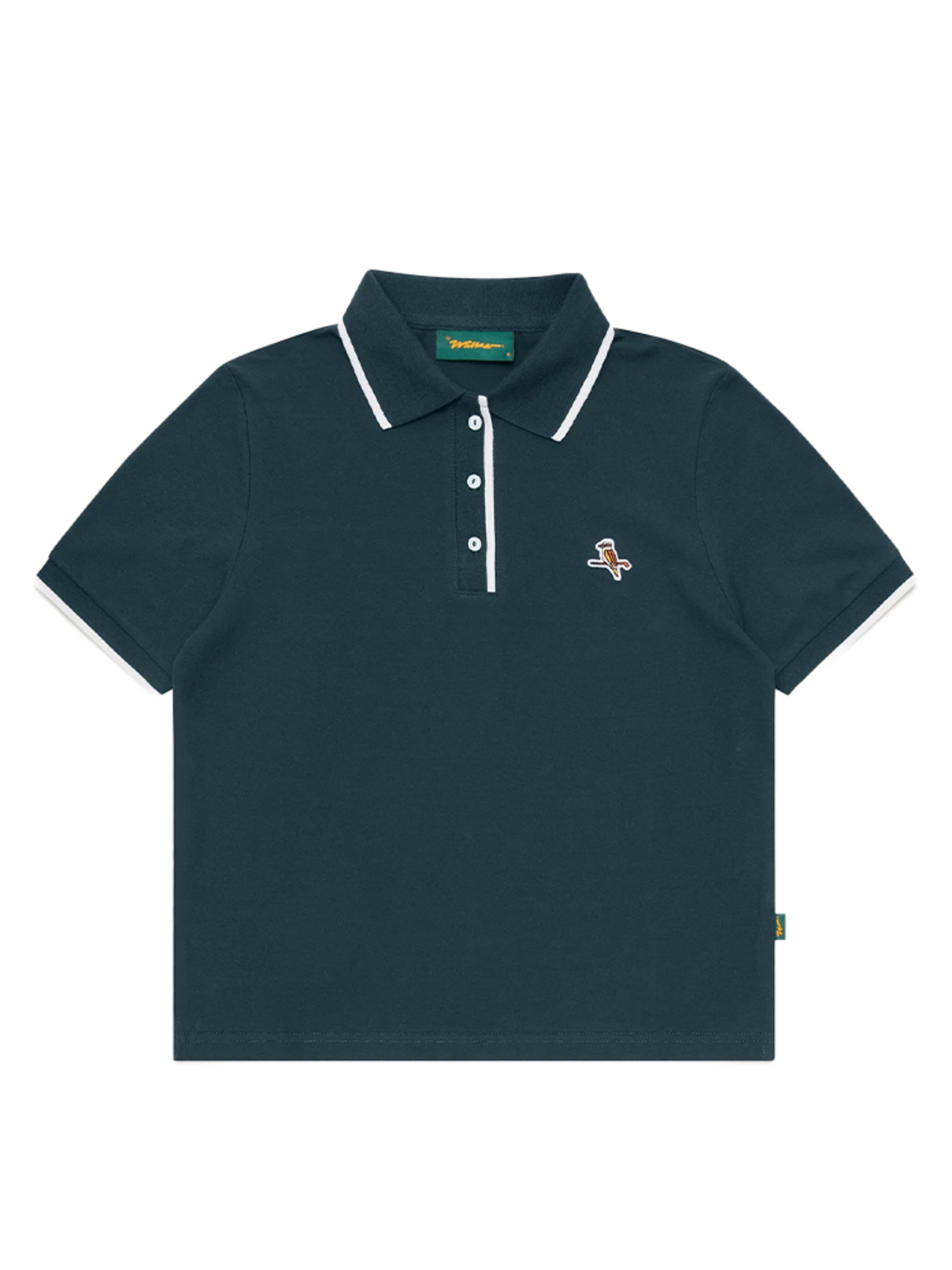 Walker Golf Things Womens Kooka Polo - Forest/Sky