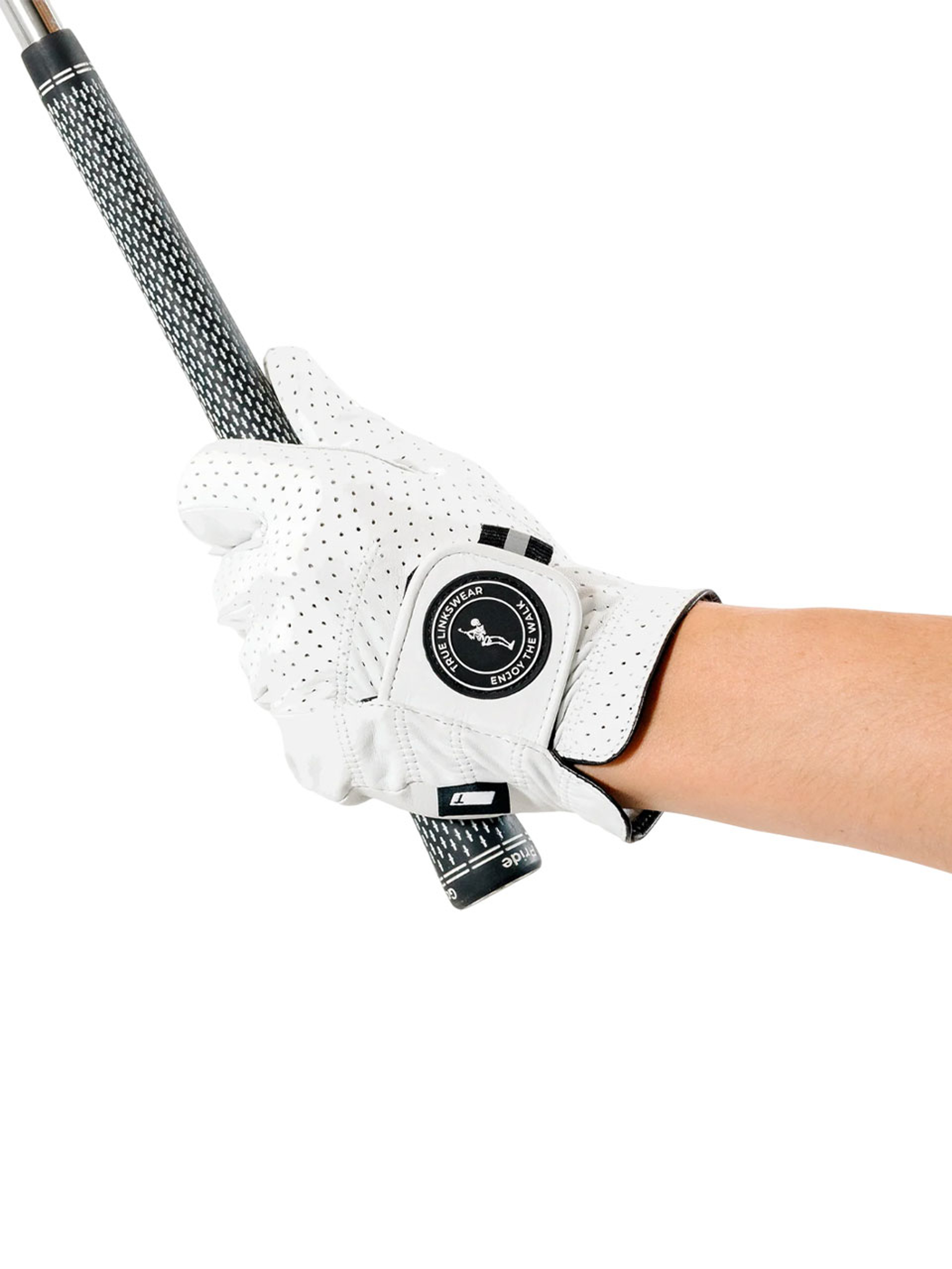 TRUE Linkswear Lux Golf Glove - Cloud