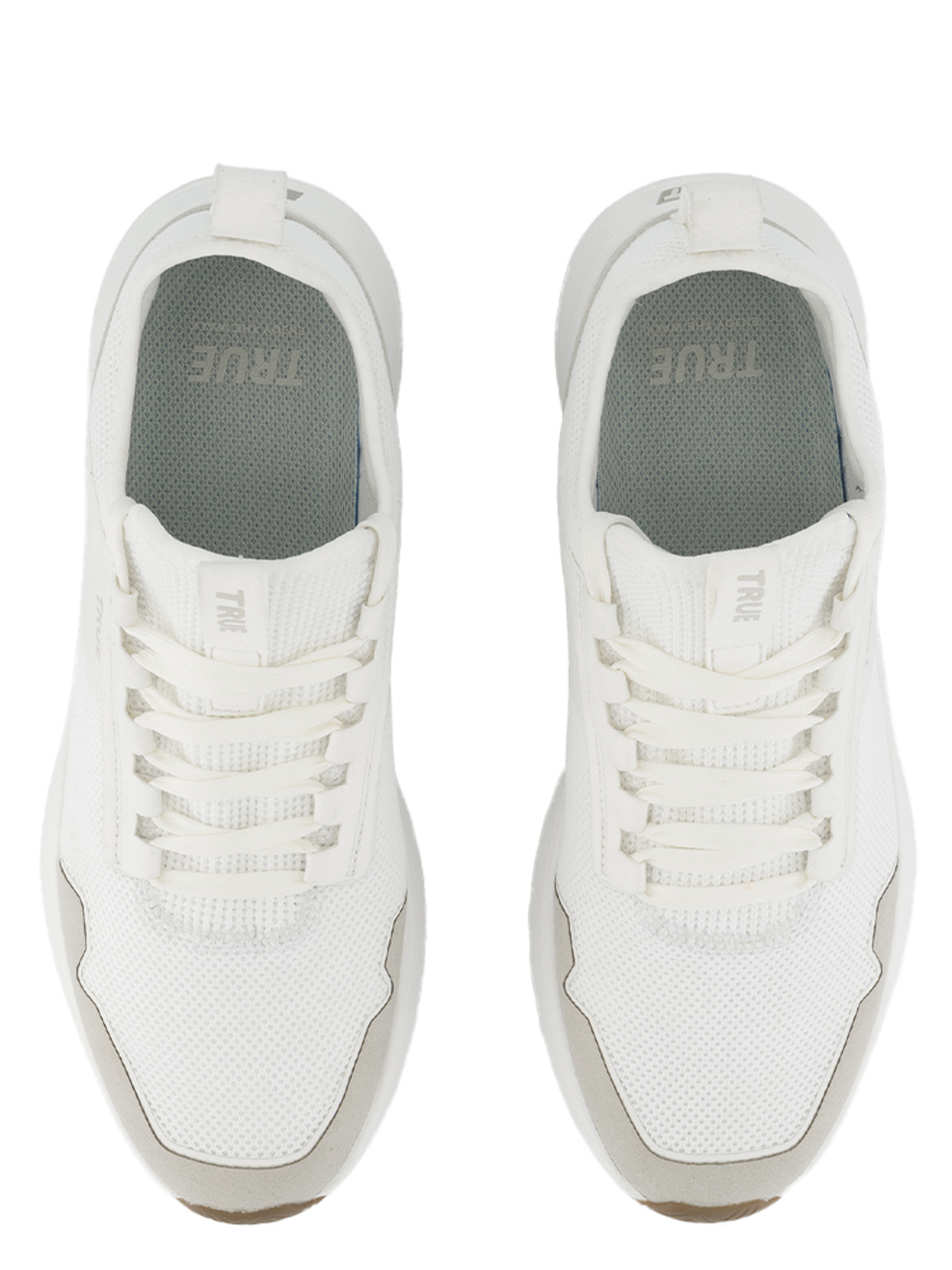 TRUE Linkswear All Day Knit Four Golf Shoes - Vintage White