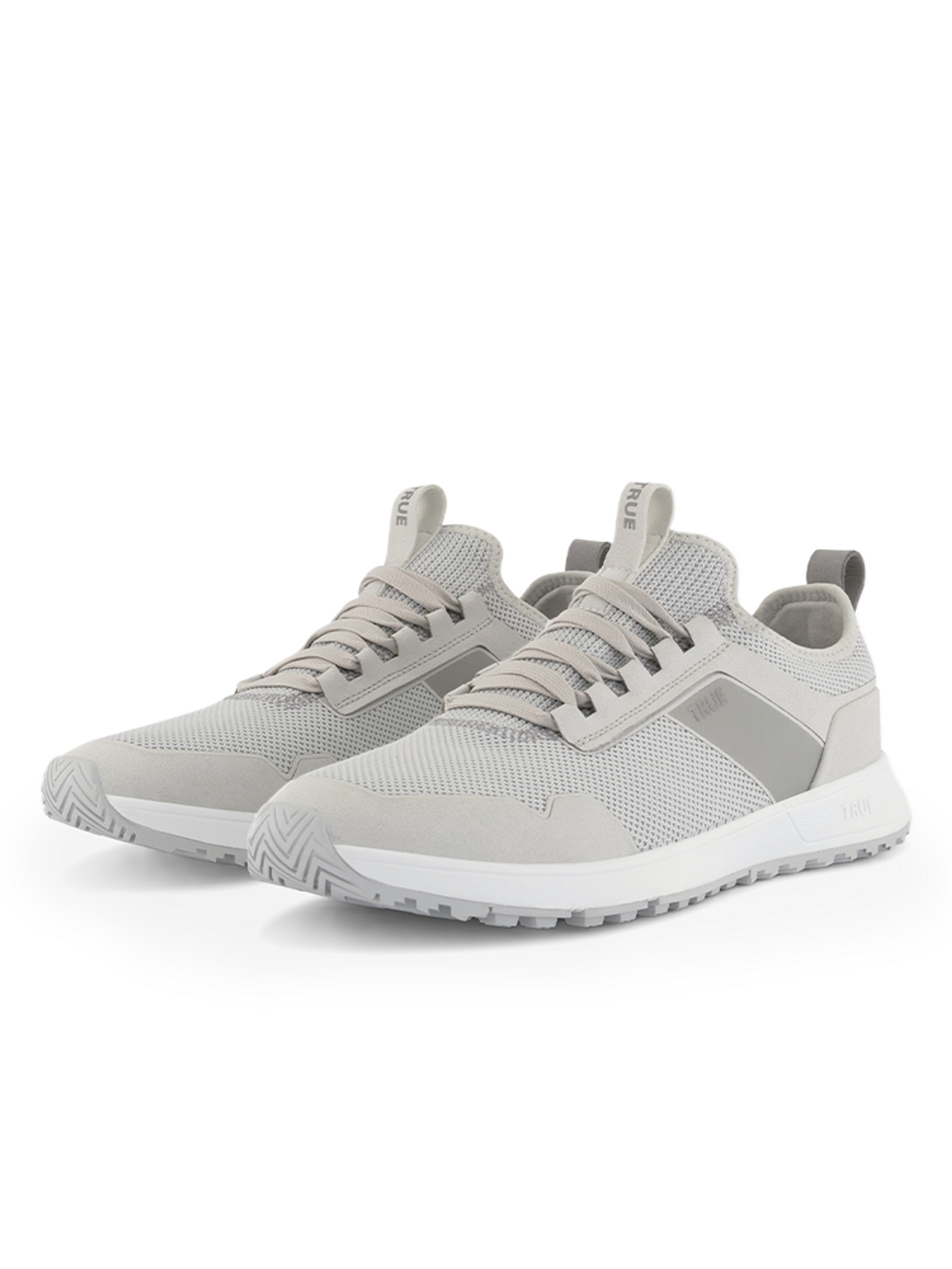 TRUE Linkswear All Day Knit Four Golf Shoes - Grey Day