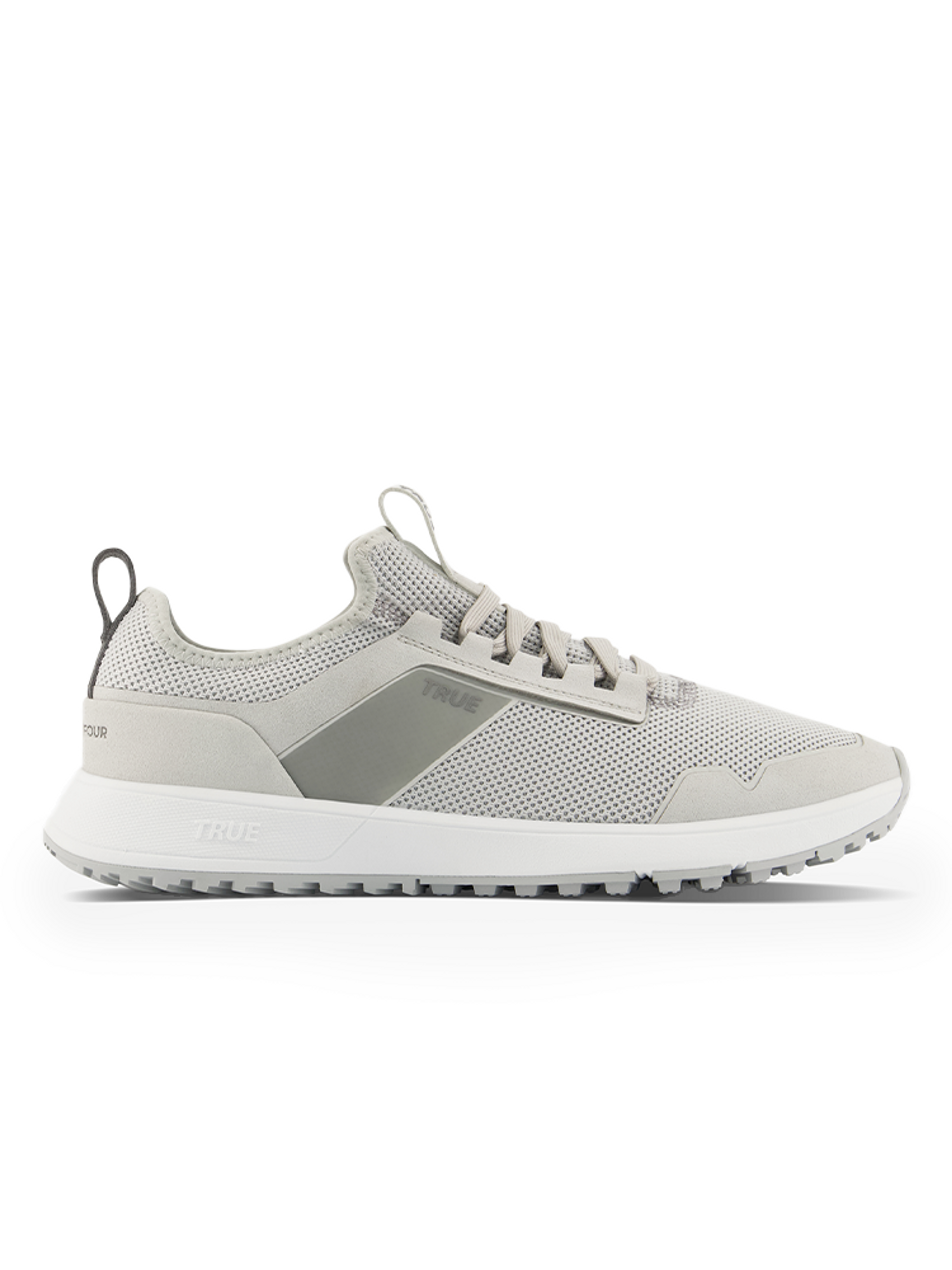 TRUE Linkswear All Day Knit Four Golf Shoes - Grey Day