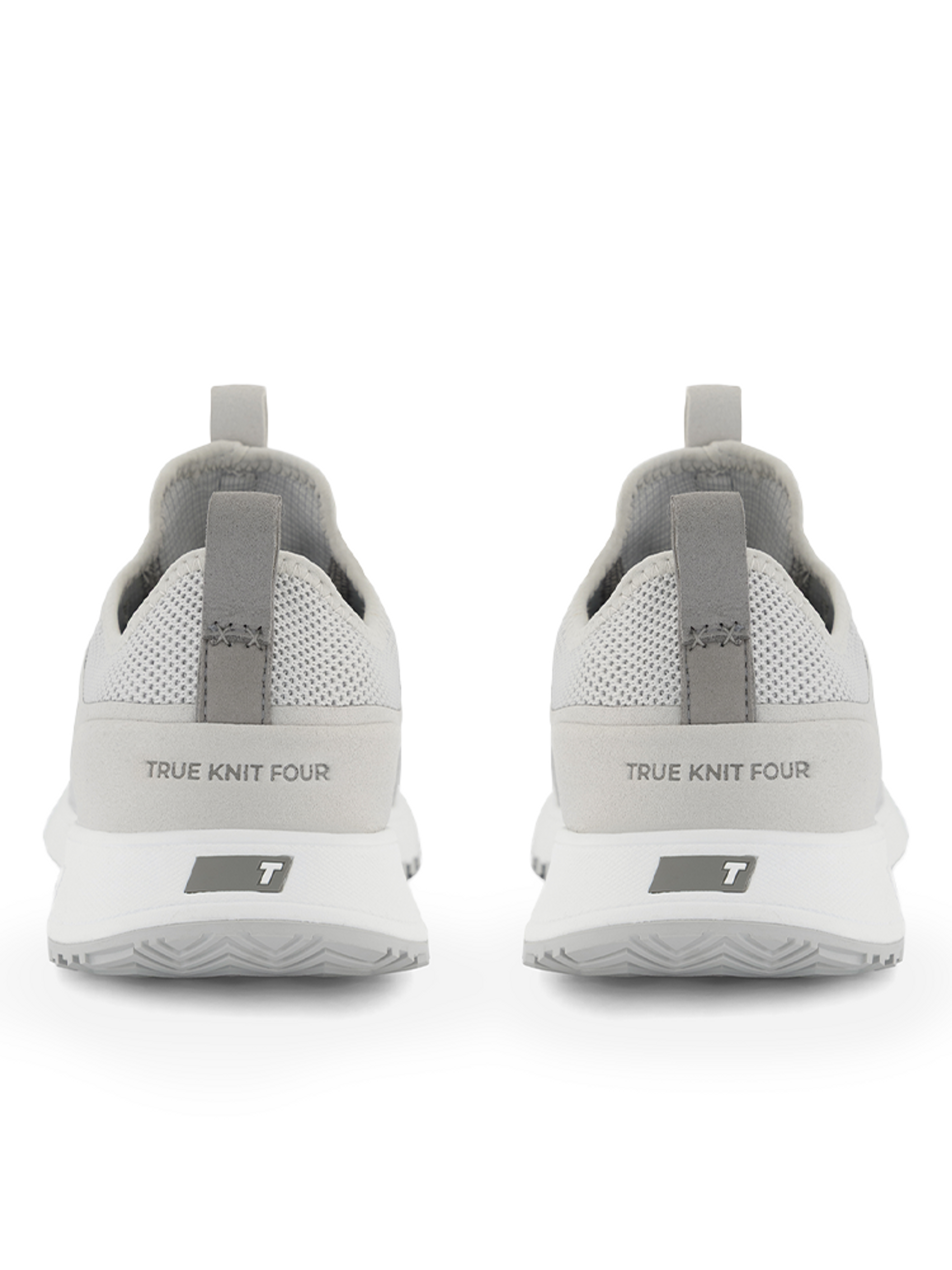 TRUE Linkswear All Day Knit Four Golf Shoes - Grey Day