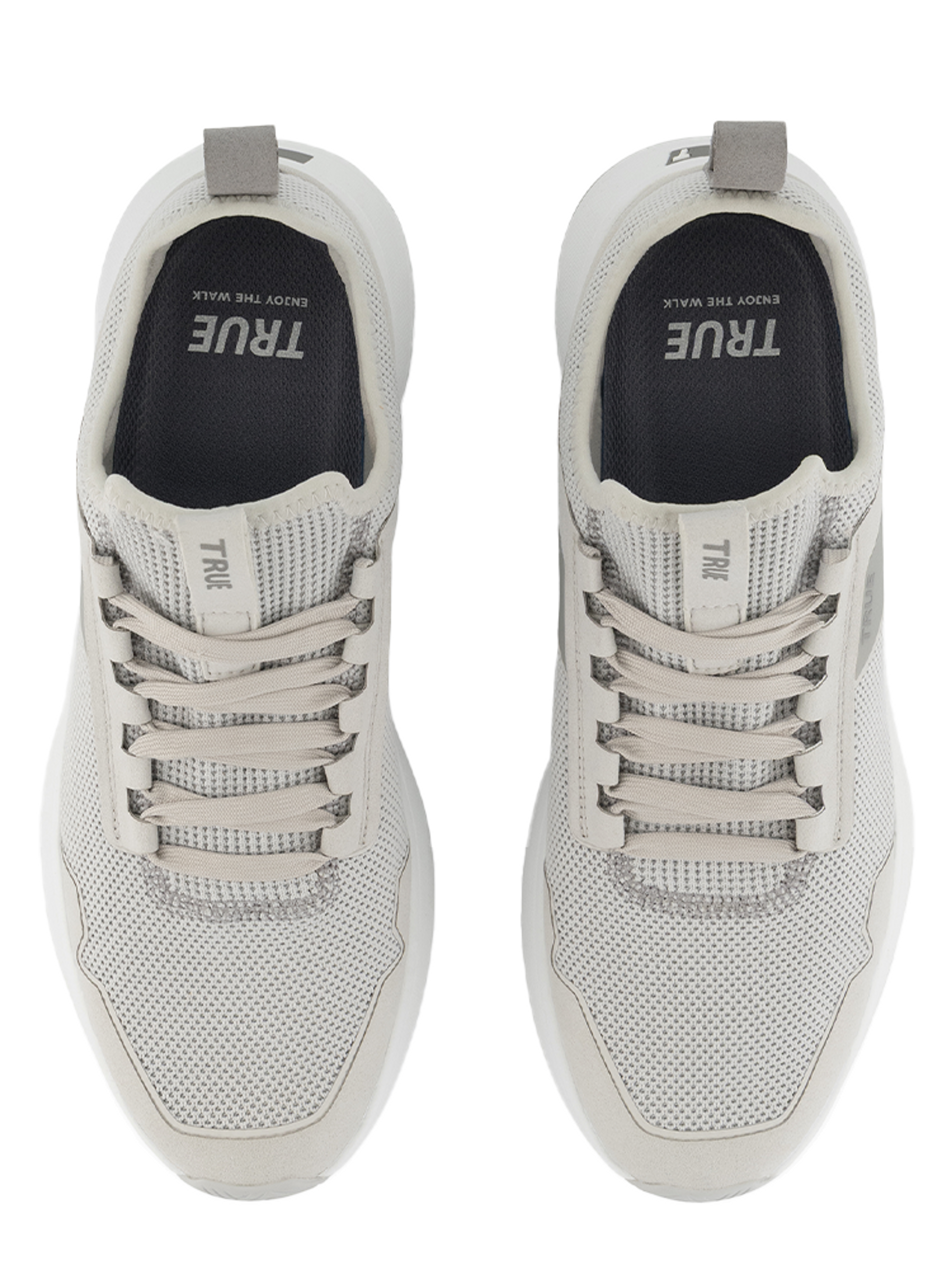 TRUE Linkswear All Day Knit Four Golf Shoes - Grey Day