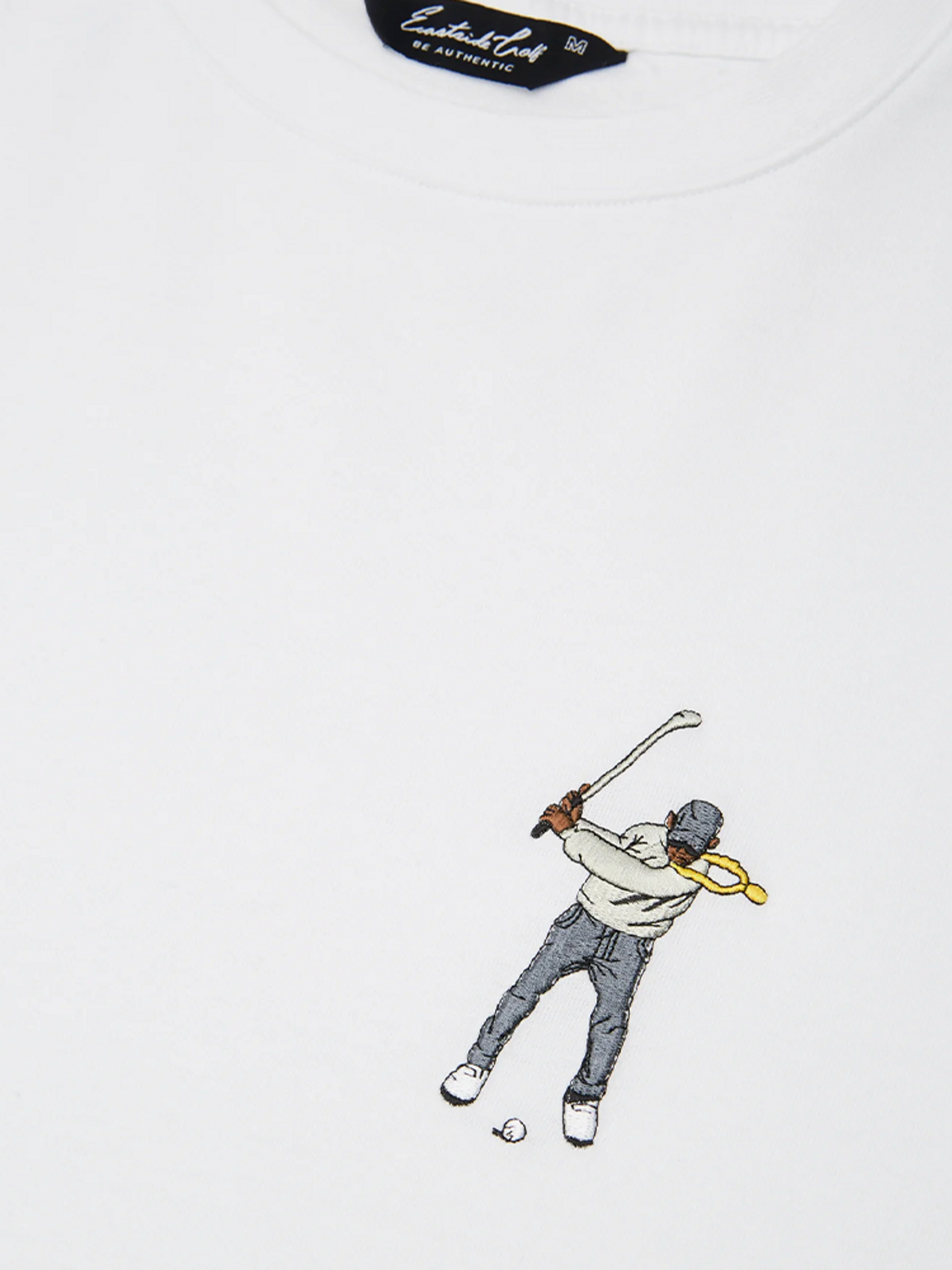 Eastside Golf Core Swingman Tee - Bright White