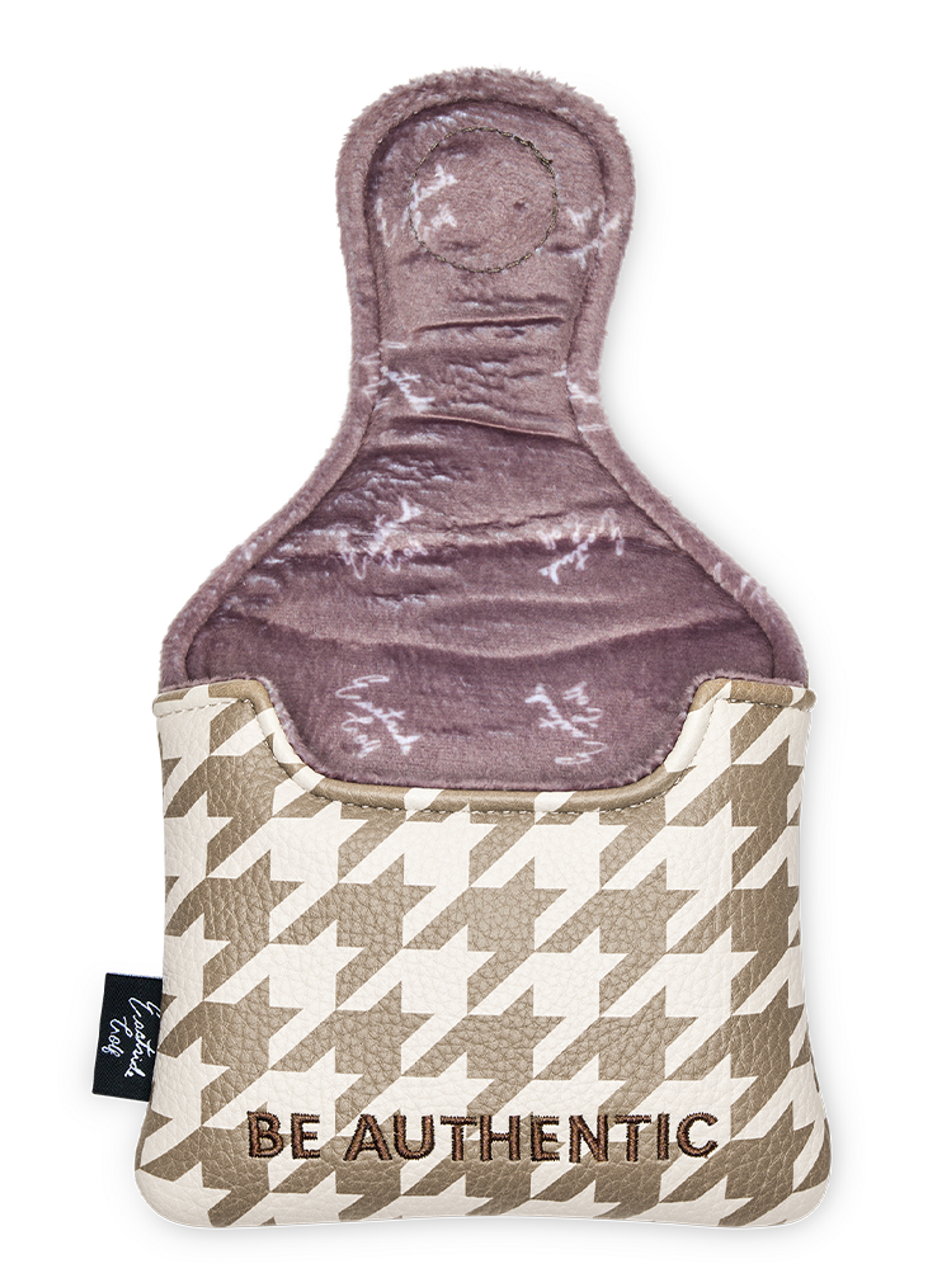 Eastside Golf Houndstooth Mallet Cover - Taupe Jetstream