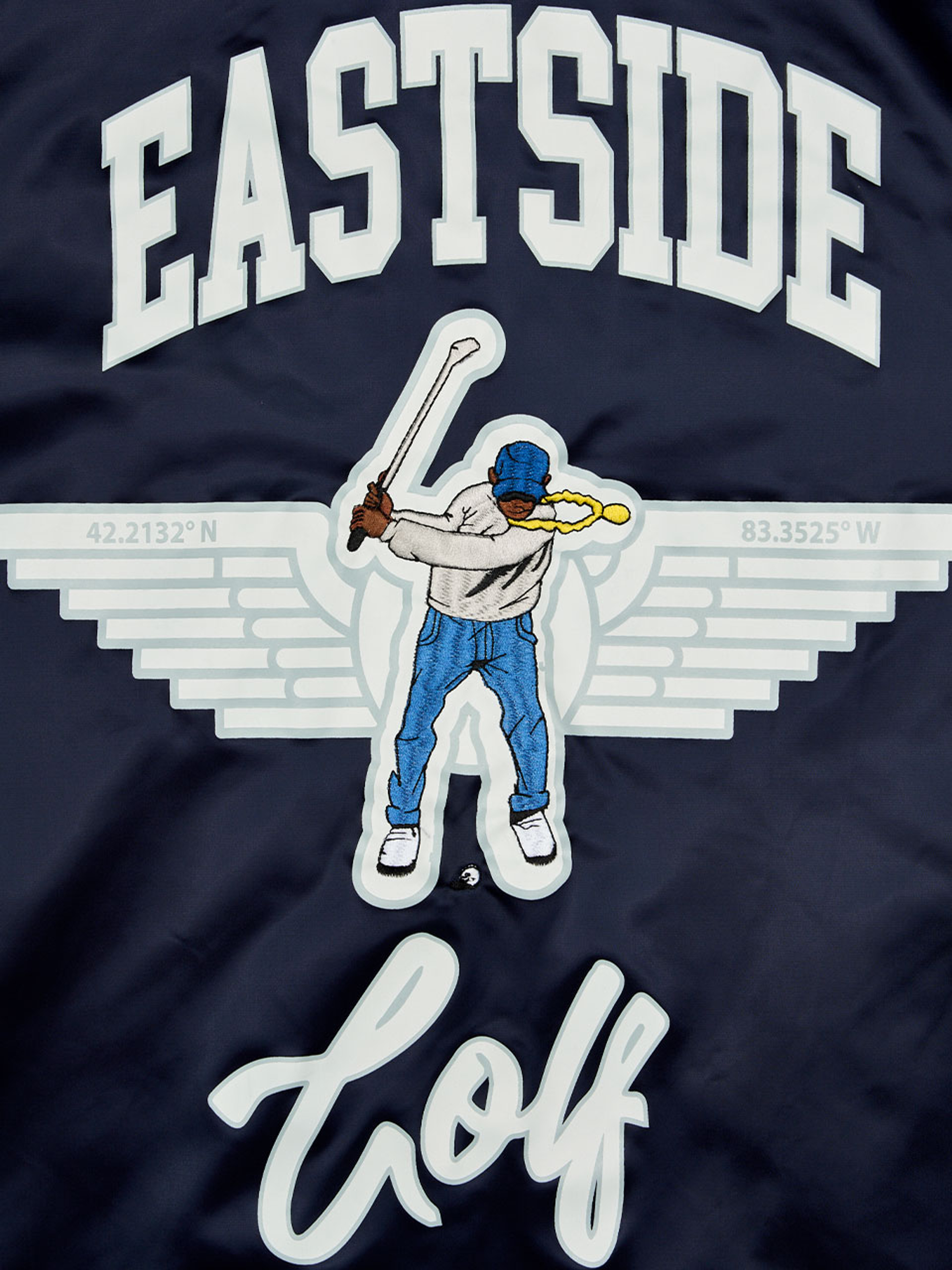 Eastside Golf Wingman Jacket - Midnight Navy