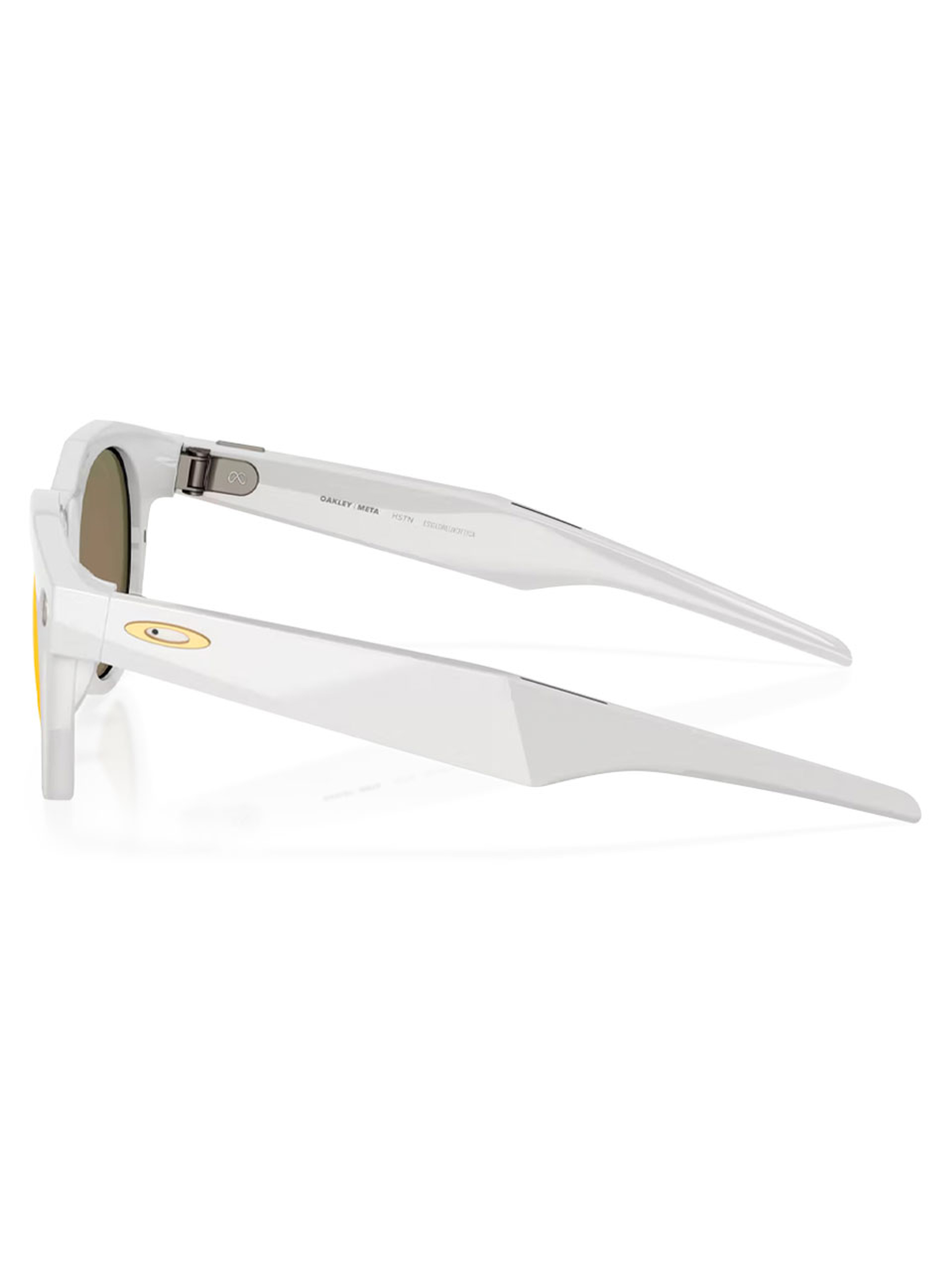 Oakley Meta HSTN Sunglasses - Warm Grey w/ Prizm Ruby