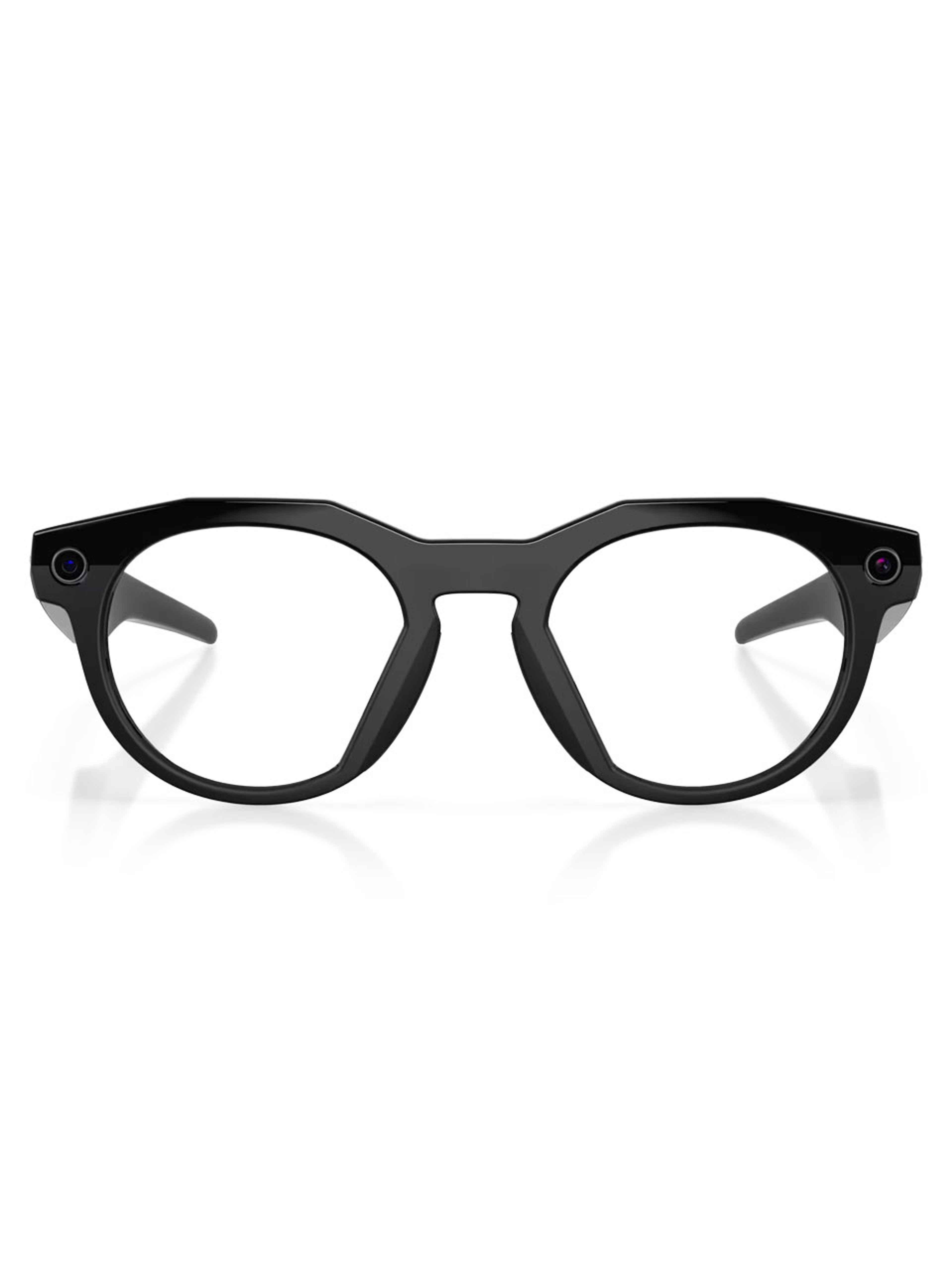 Oakley Meta HSTN Sunglasses - Black w/ Transitions Amethyst