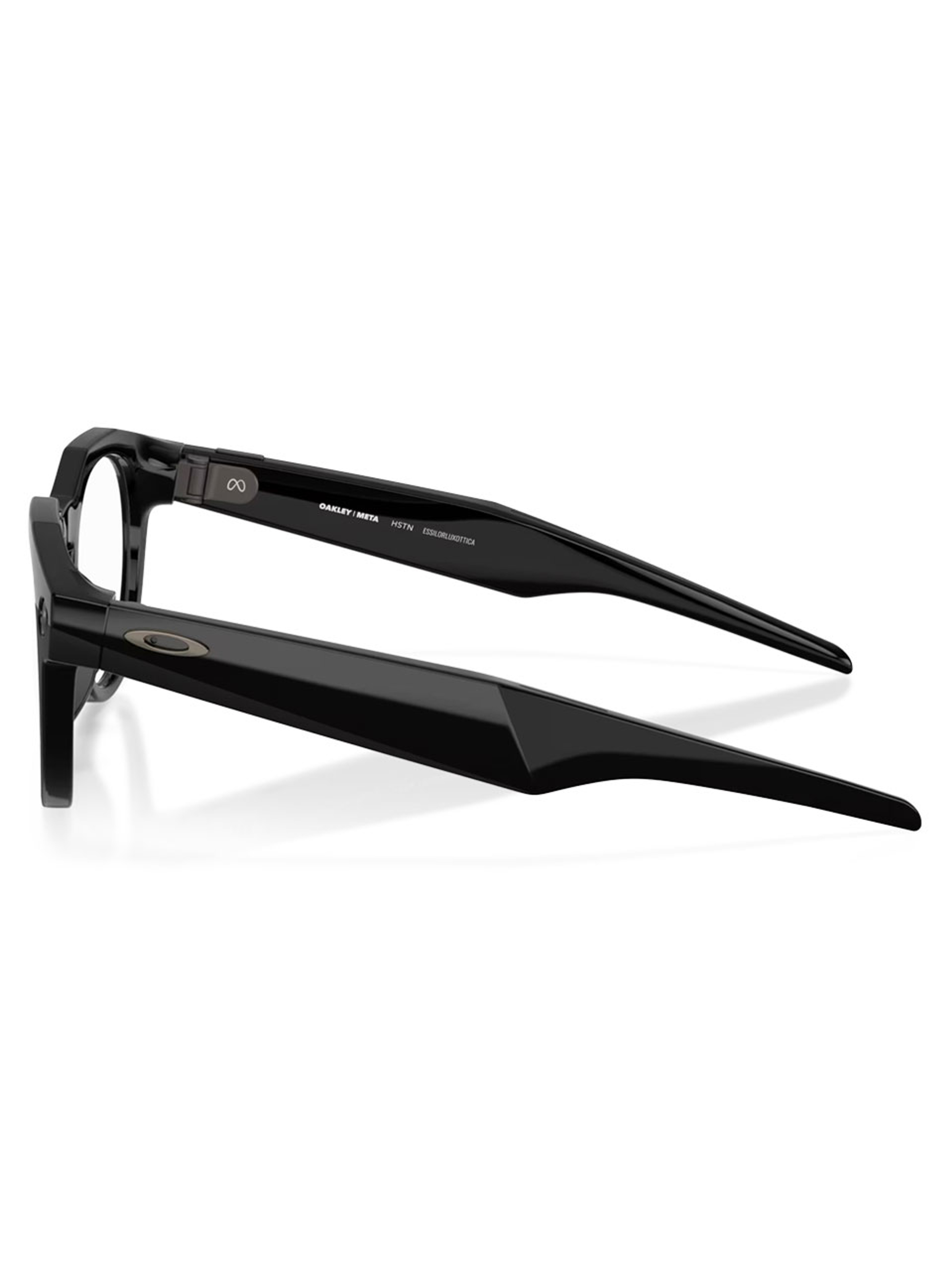 Oakley Meta HSTN Sunglasses - Black w/ Transitions Amethyst