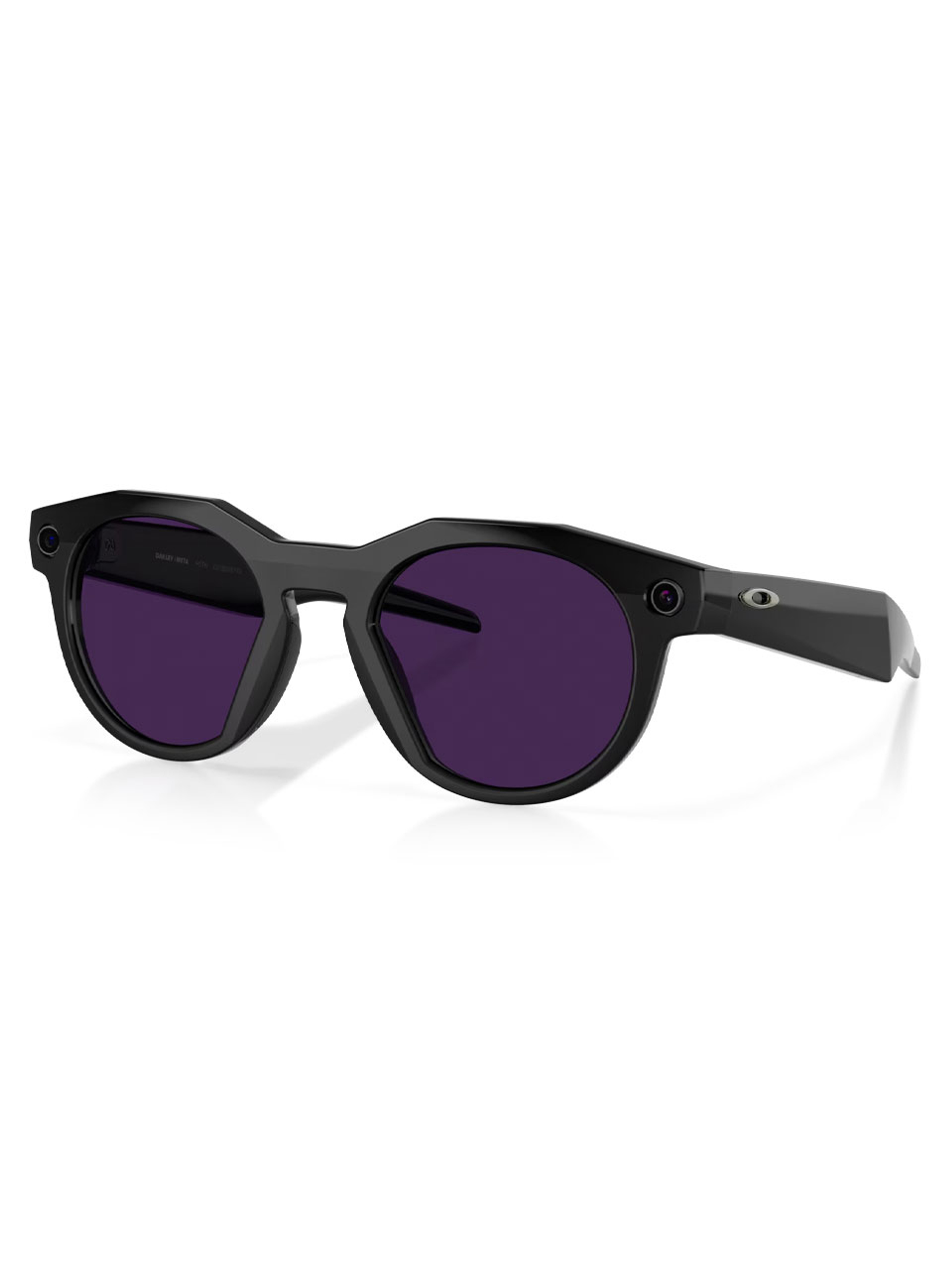 Oakley Meta HSTN Sunglasses - Black w/ Transitions Amethyst
