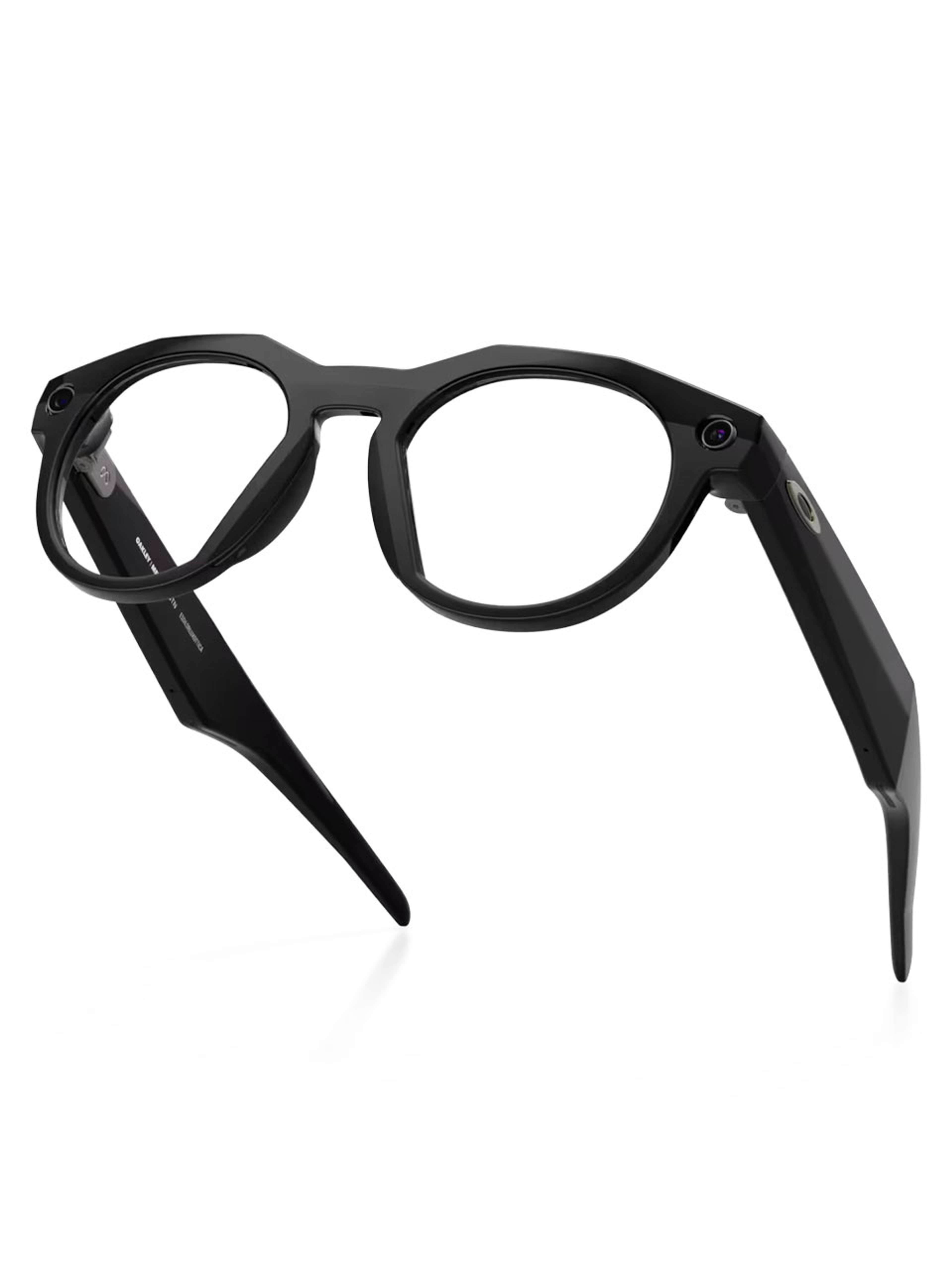 Oakley Meta HSTN Sunglasses - Black w/ Transitions Amethyst