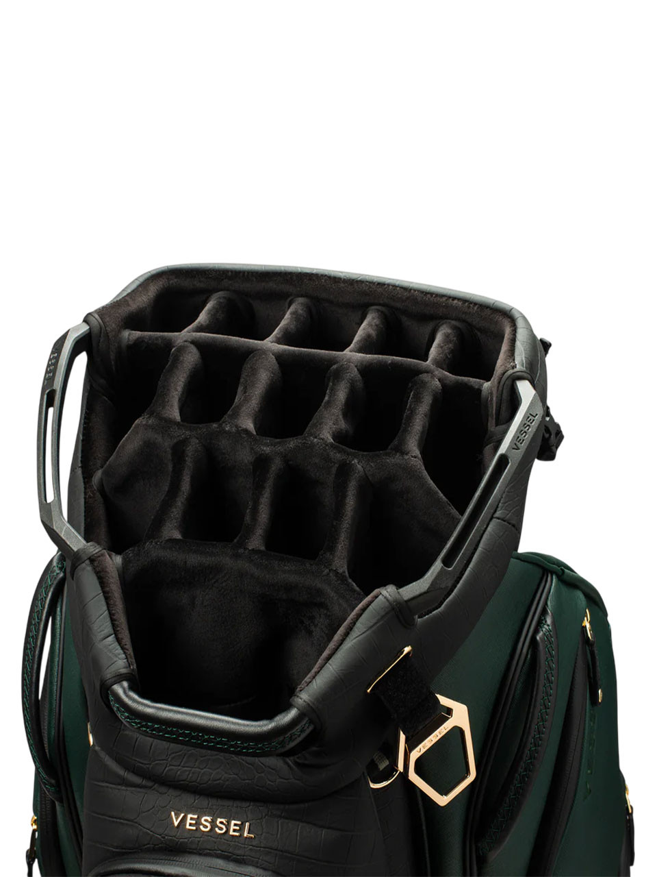 Vessel Lux Pro 2.0 LE 15-Way Cart Bag - Emerald