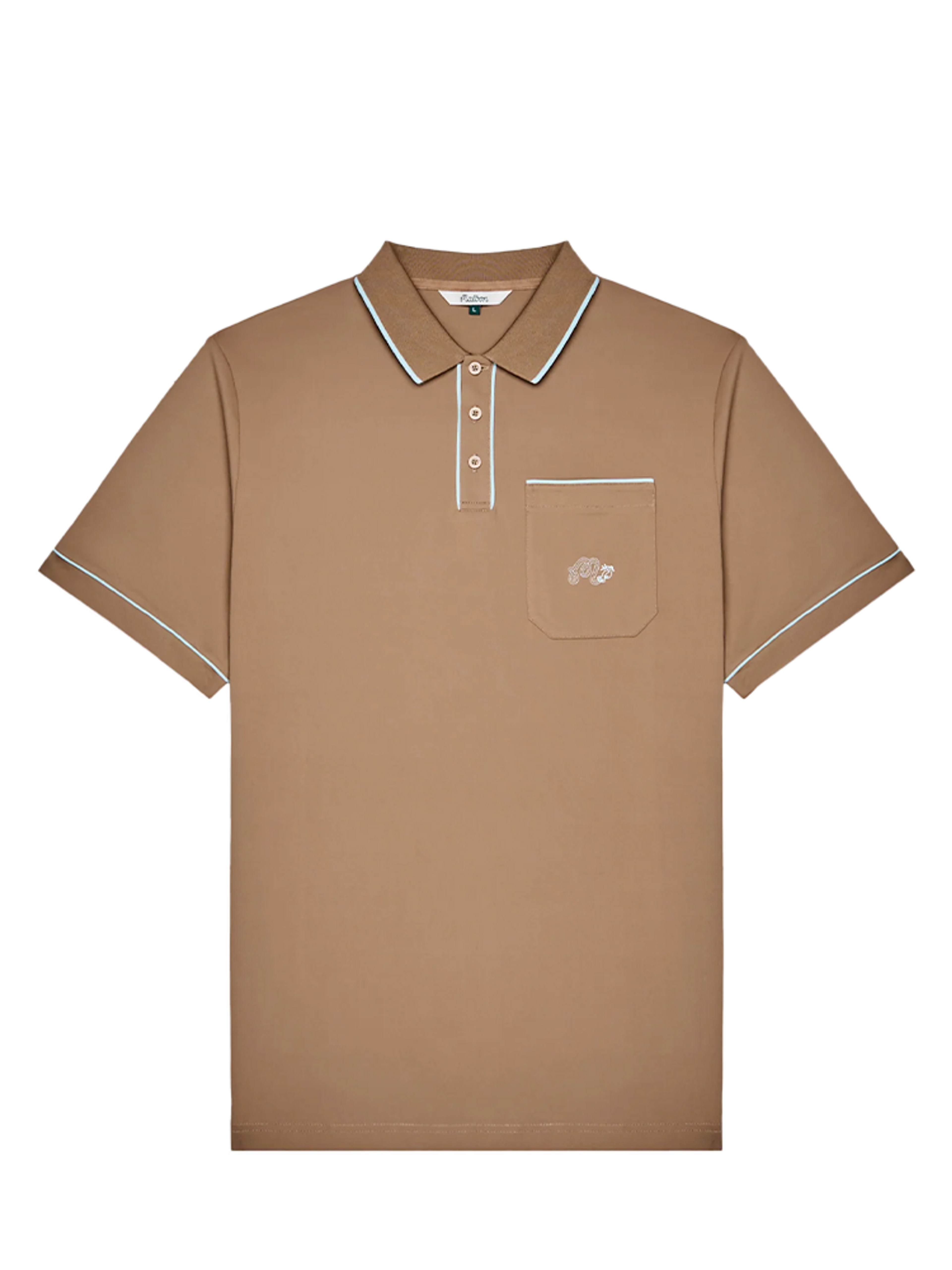 Malbon Dove Performance Pique Polo - Hawk