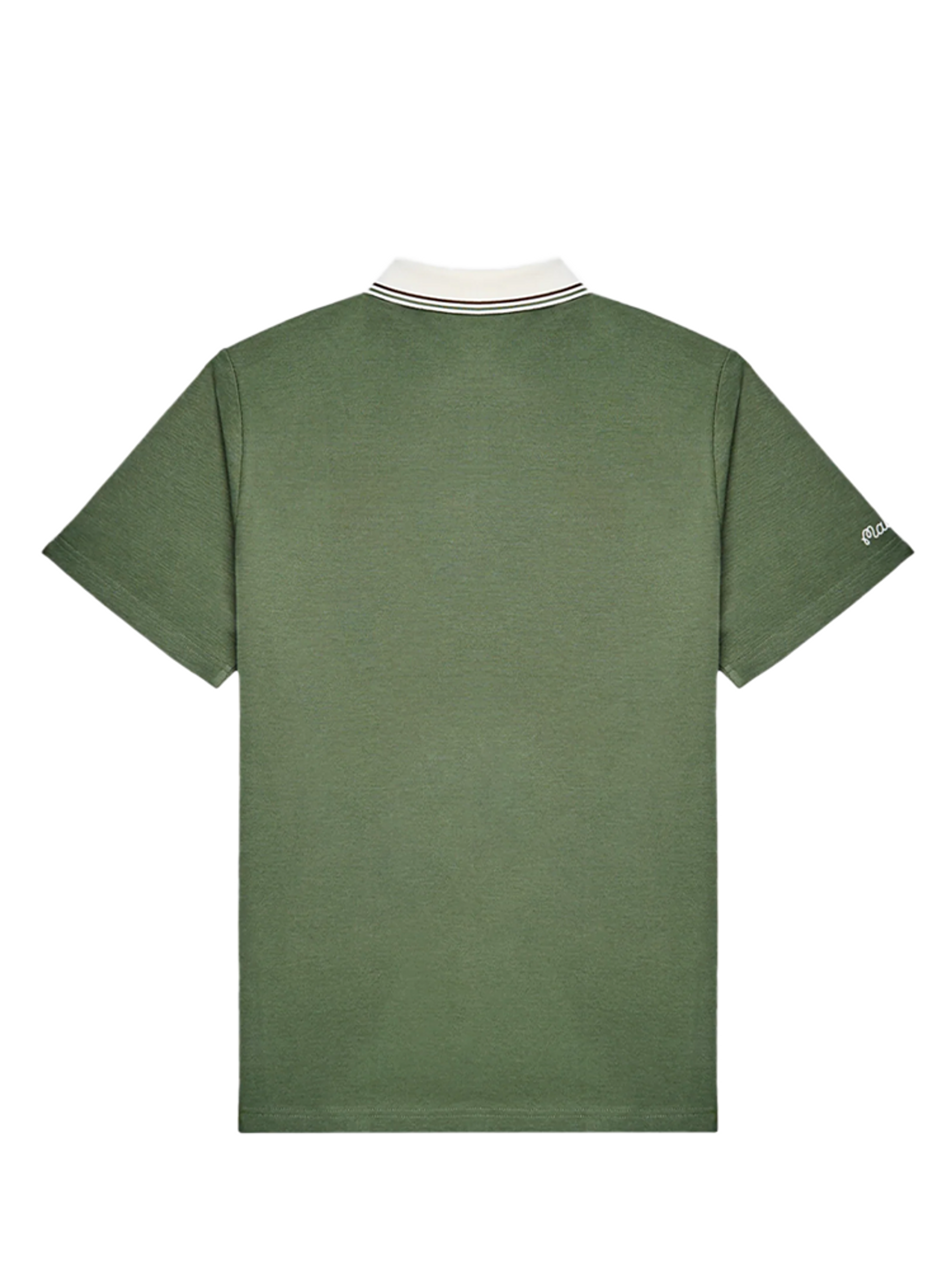 Malbon Fairway Oakwood Polo - Olivine