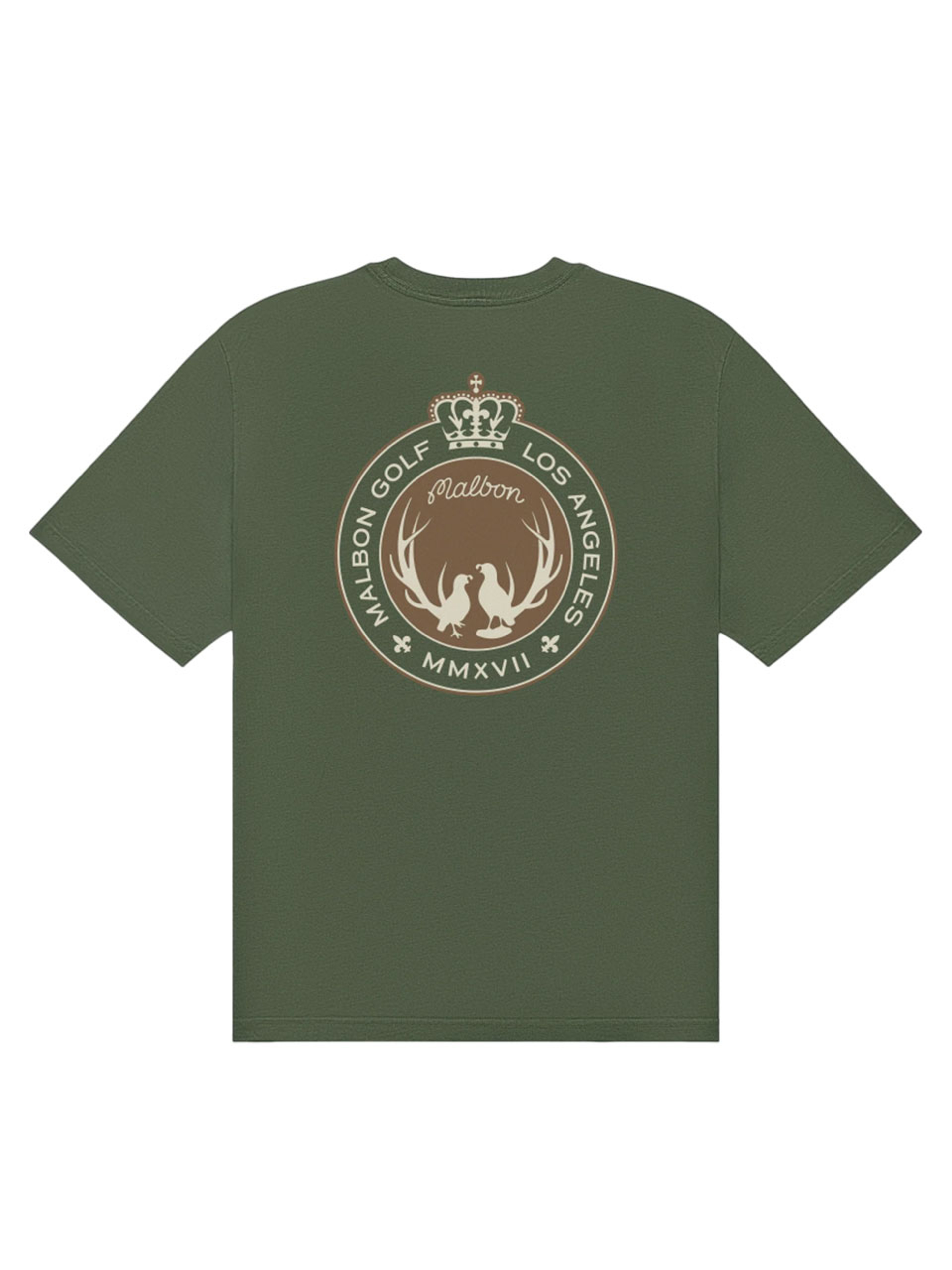 Malbon Oakwood Tee - Olivine