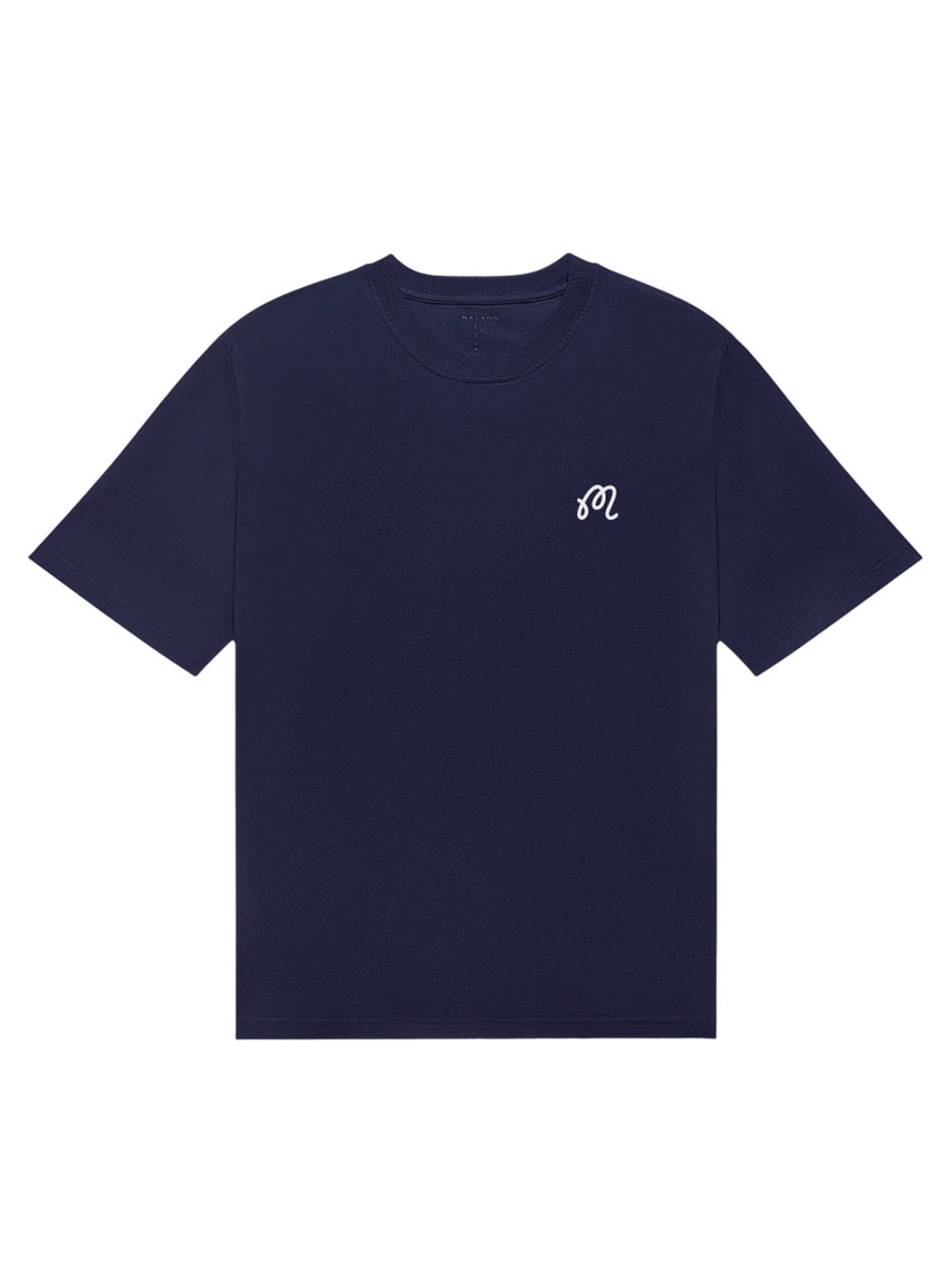 Malbon Oakwood Tee - Navy