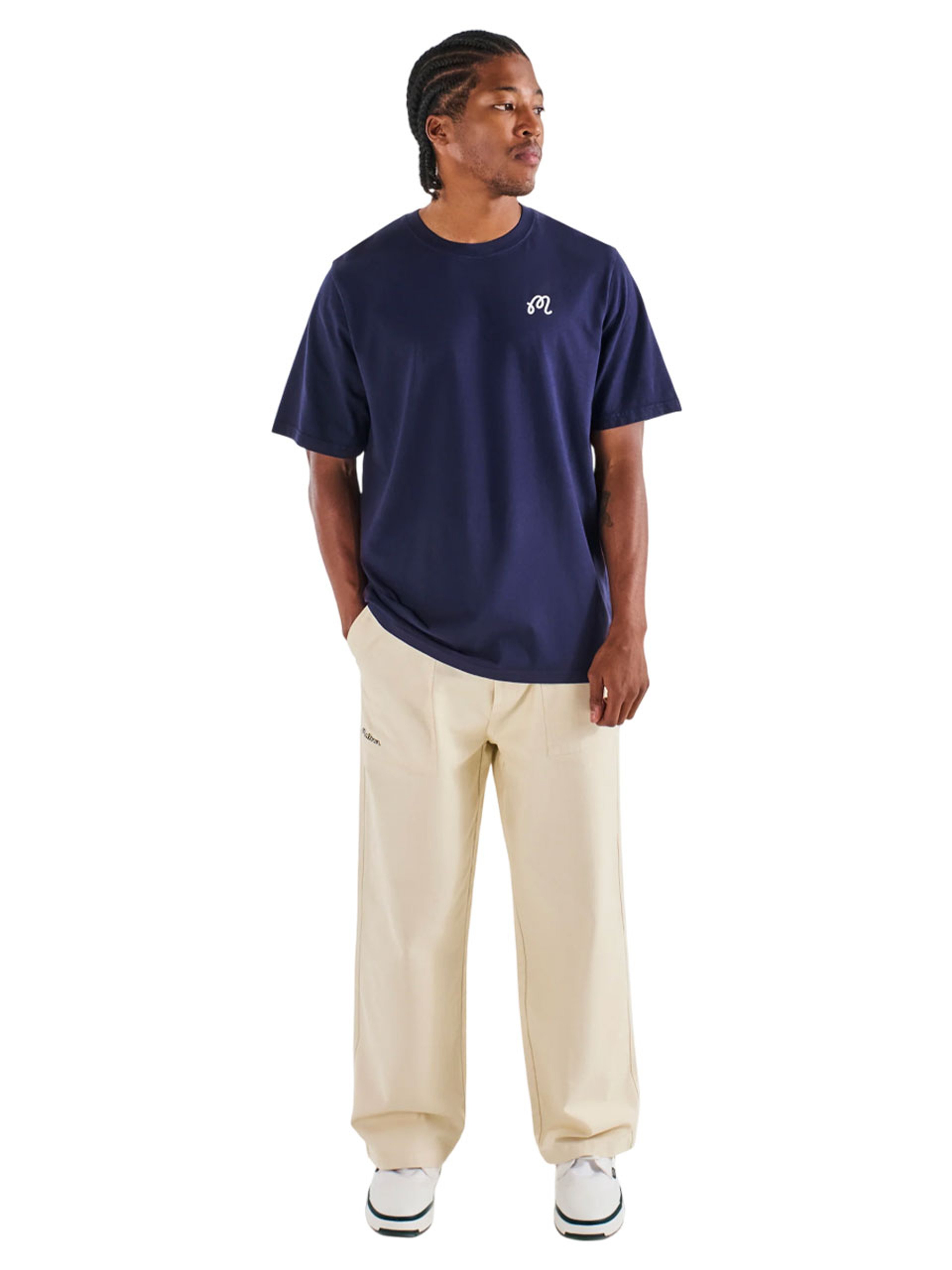 Malbon Oakwood Tee - Navy