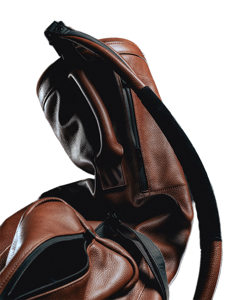 Hiroki Lux Leather Sunday Bag