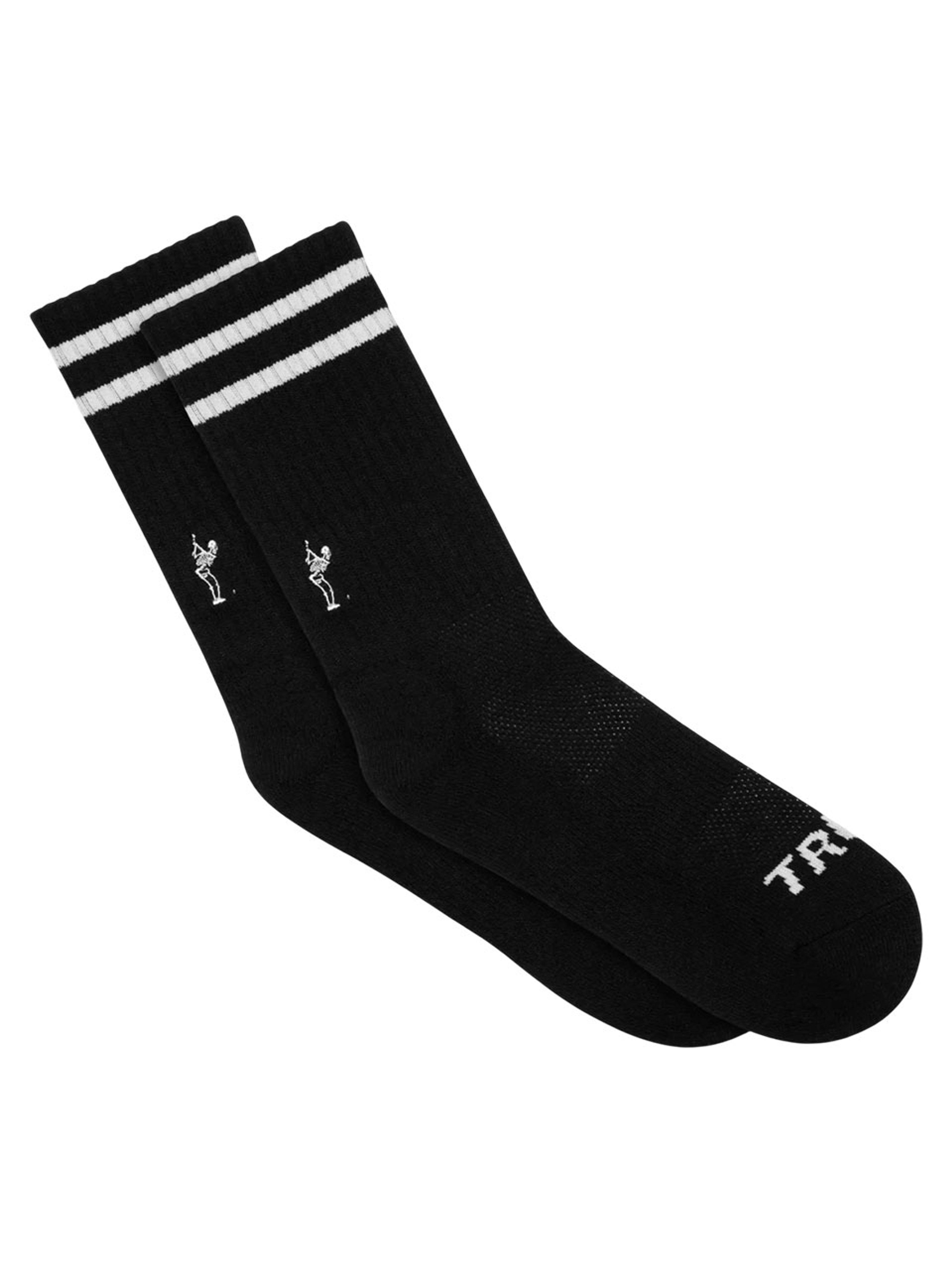 TRUE Linkswear Performance Crew Sock - Black