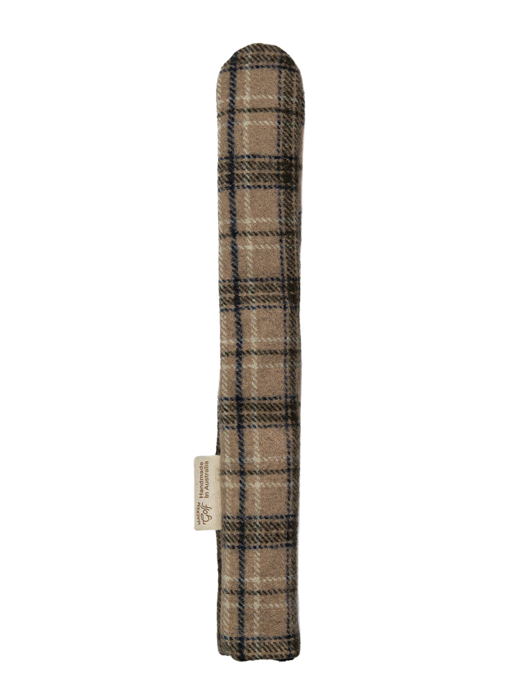 Mackem Golf Tartan Alignment Stick Cover - Silksworth