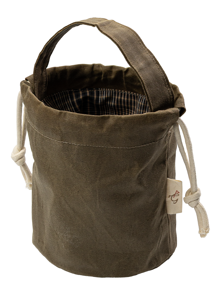 Mackem Golf Waxed Canvas Shag Bag - Olive