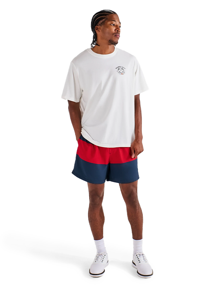 Malbon Bermuda Yacht Club Tee - White