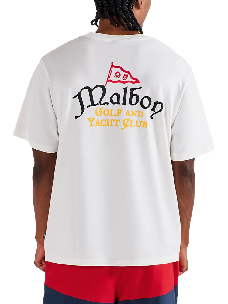 Malbon Bermuda Yacht Club Tee - White