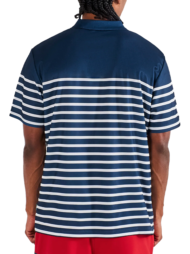 Malbon Scooter Yacht Club Short - Navy/Red