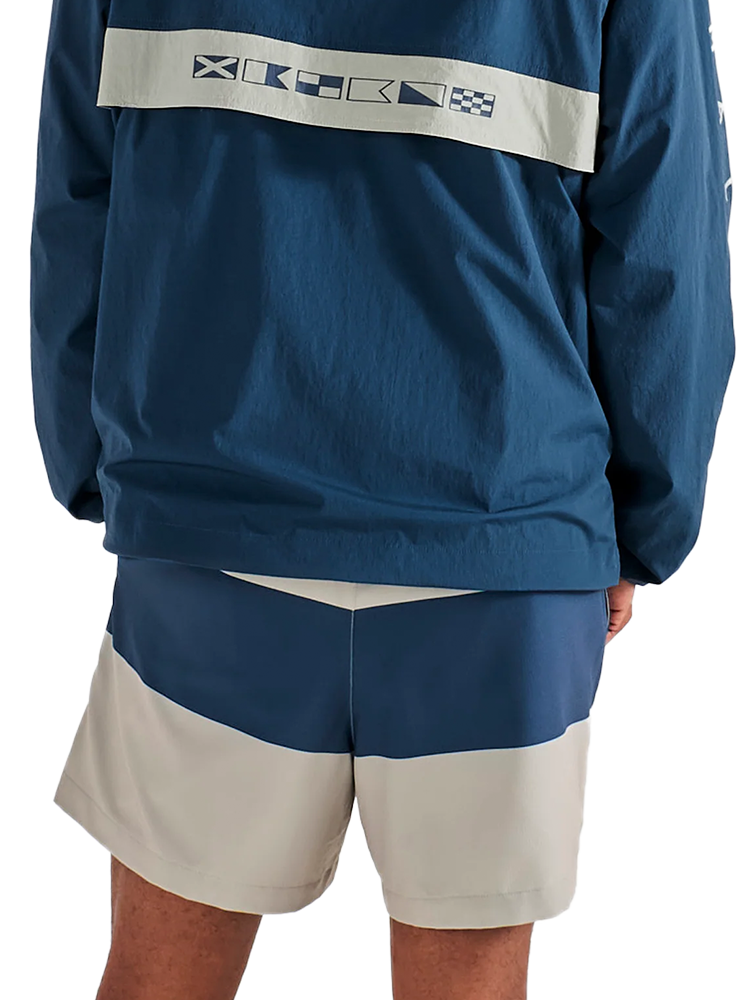 Malbon Scooter Yacht Club Short - Seagrass/Navy