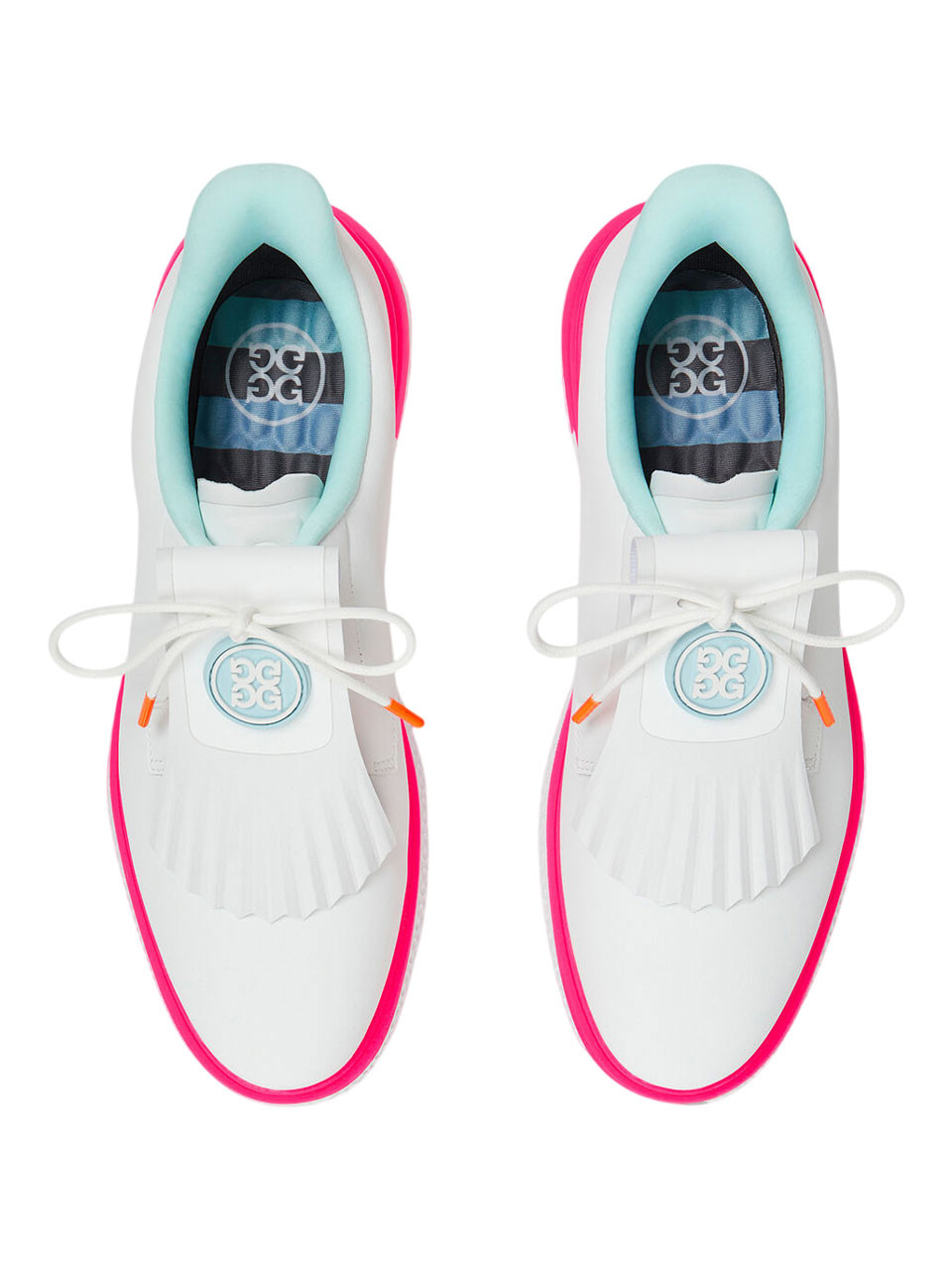 G/FORE Women's GALLIVAN2R Kiltie Golf Shoes - Snow/Multi