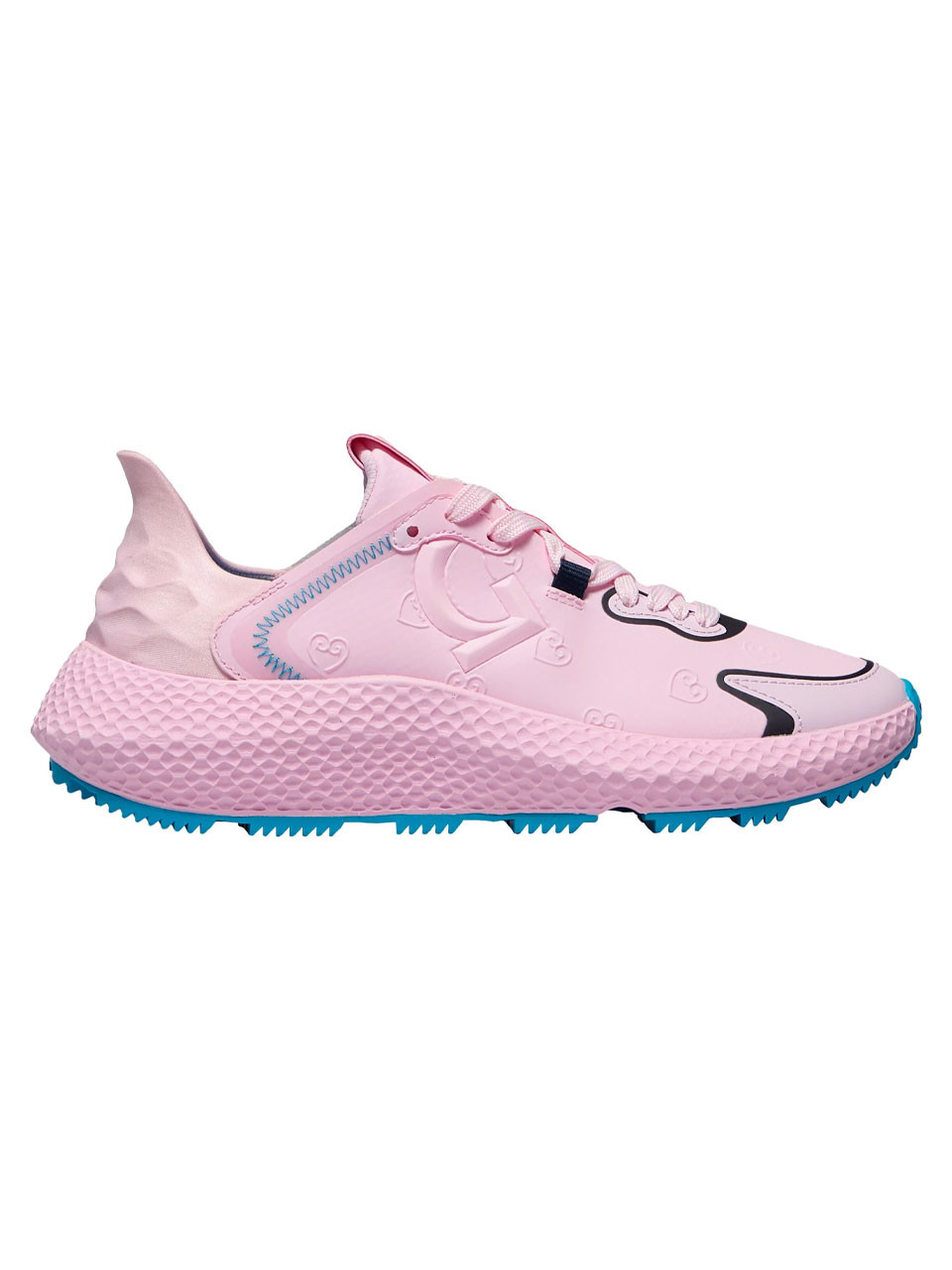 G/FORE Women's MG4X2 Heart G's Hybrid Cross Trainer - Blush/Venetian