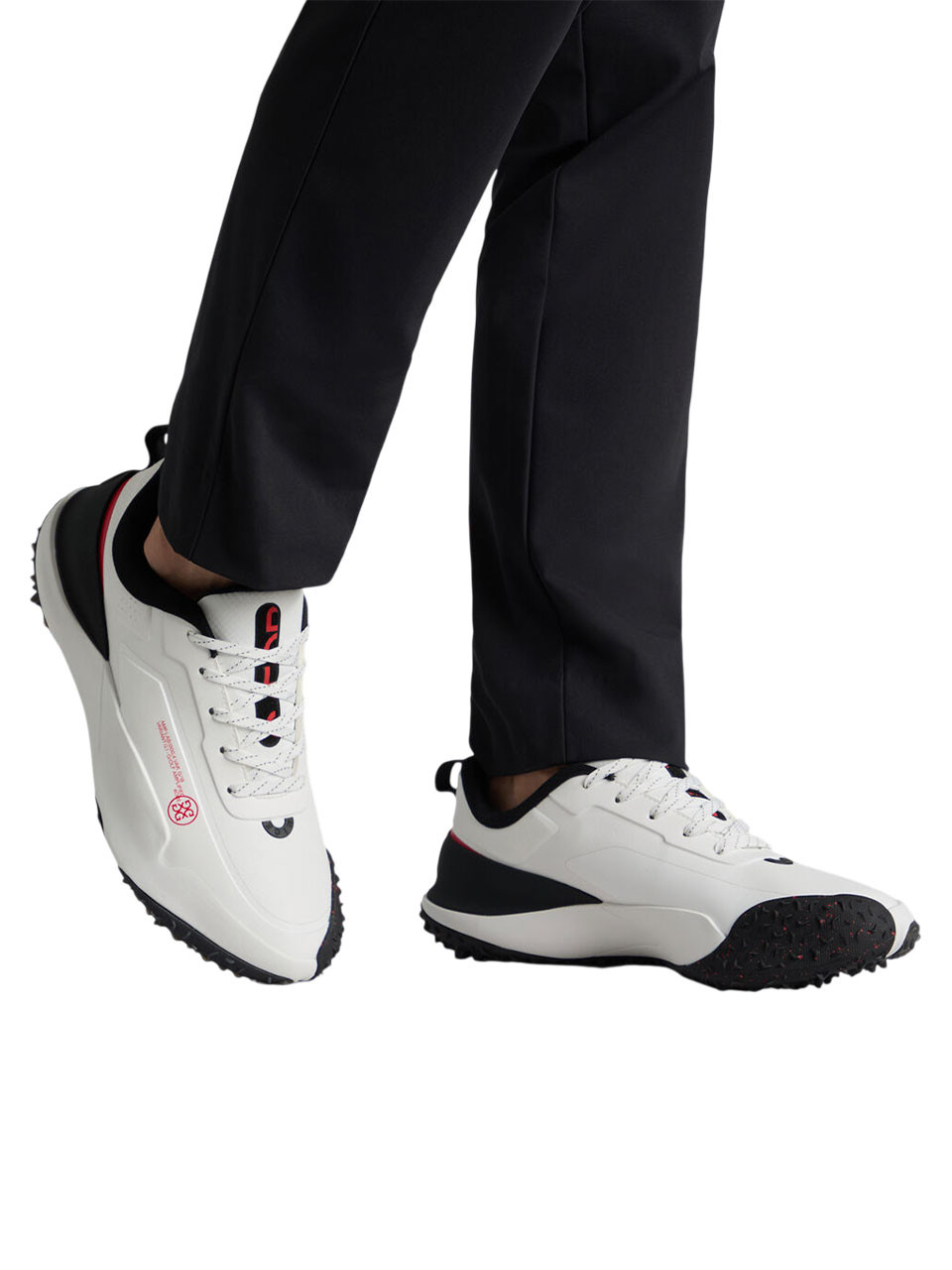 G/FORE G/18 Golf Shoes - Snow/Onyx