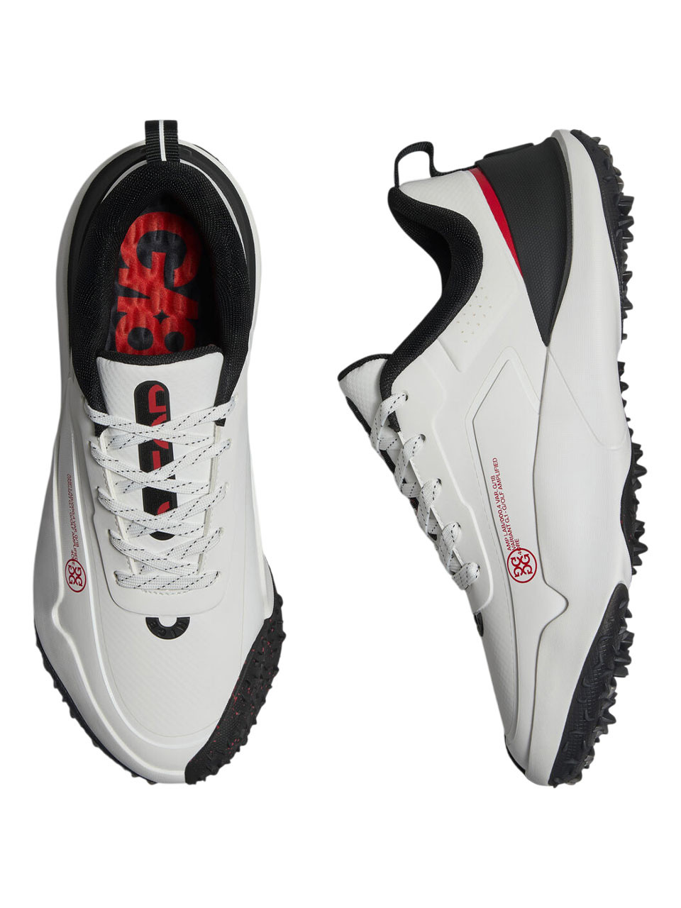 G/FORE G/18 Golf Shoes - Snow/Onyx