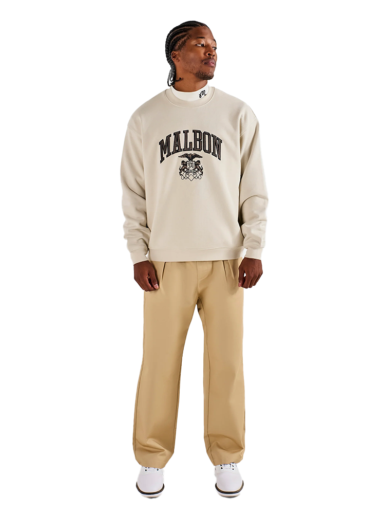 Malbon Cadet Oxford Sweatshirt - Ivory