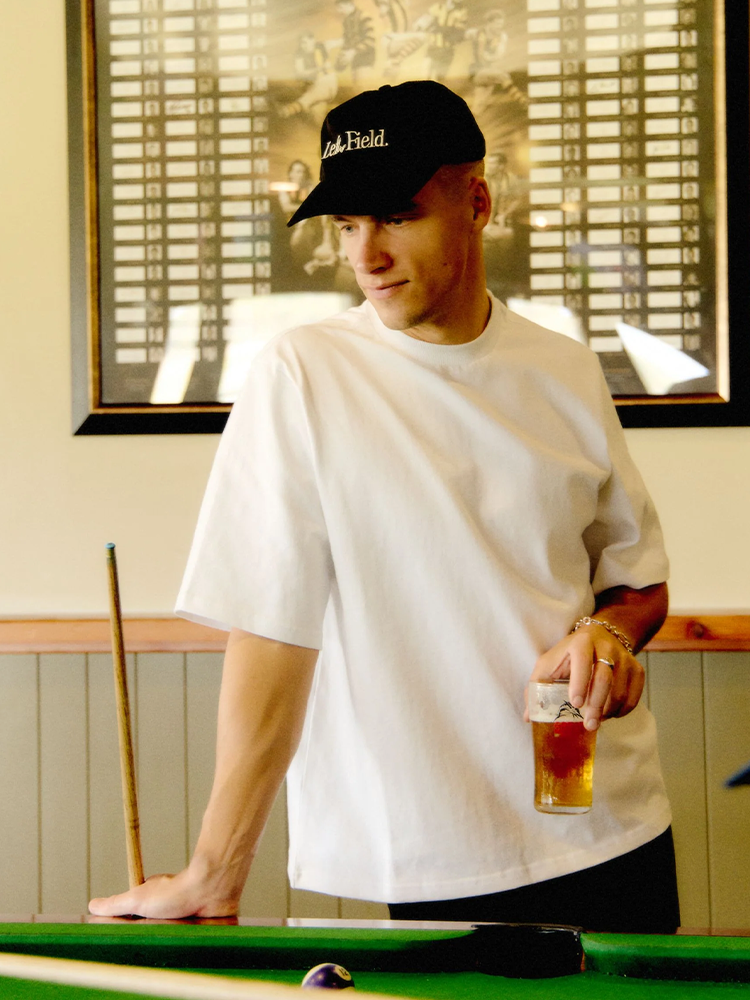 Left Of Field Golf Sprayed T-Shirt - White