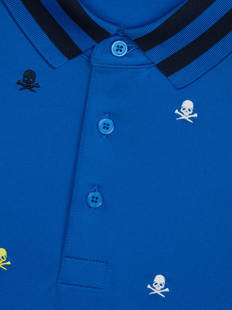 G/FORE Embroidered Tech Jersey Polo - Lisbon